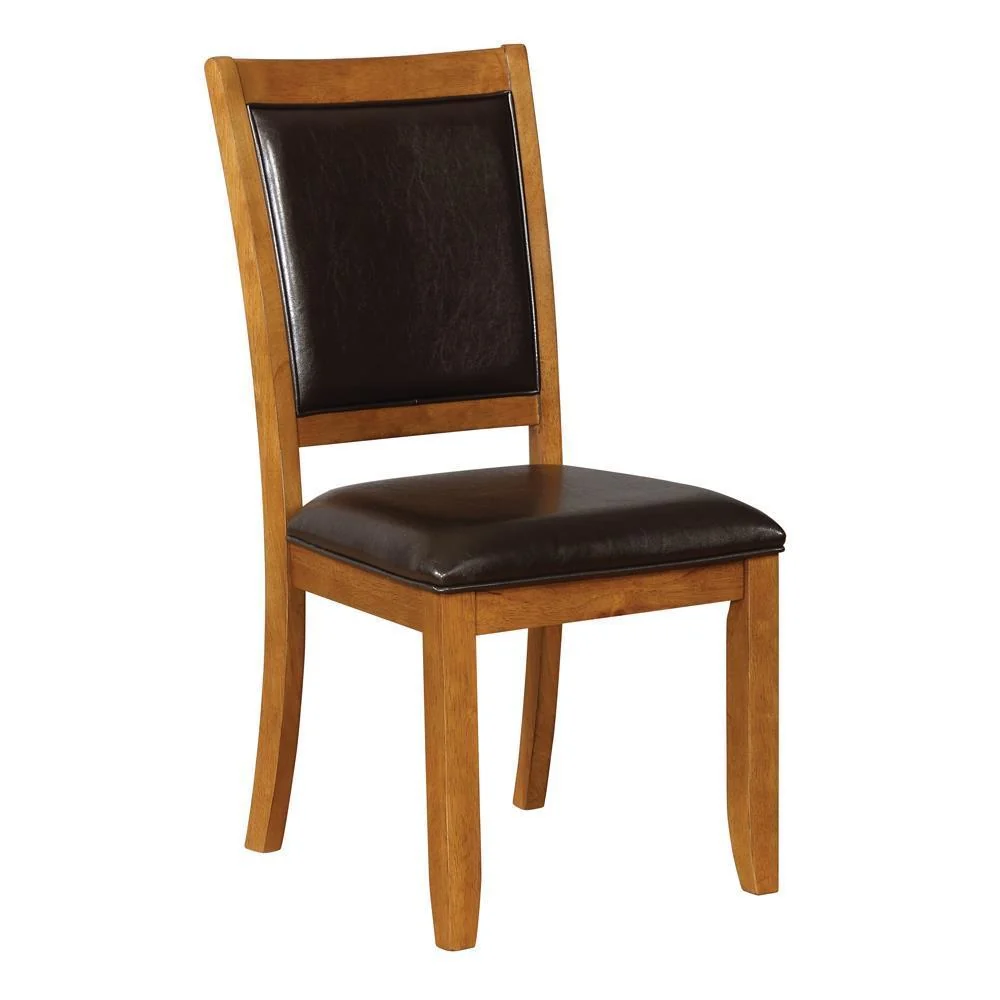 Nelms - Upholstered Side Chair - Black - Image 3