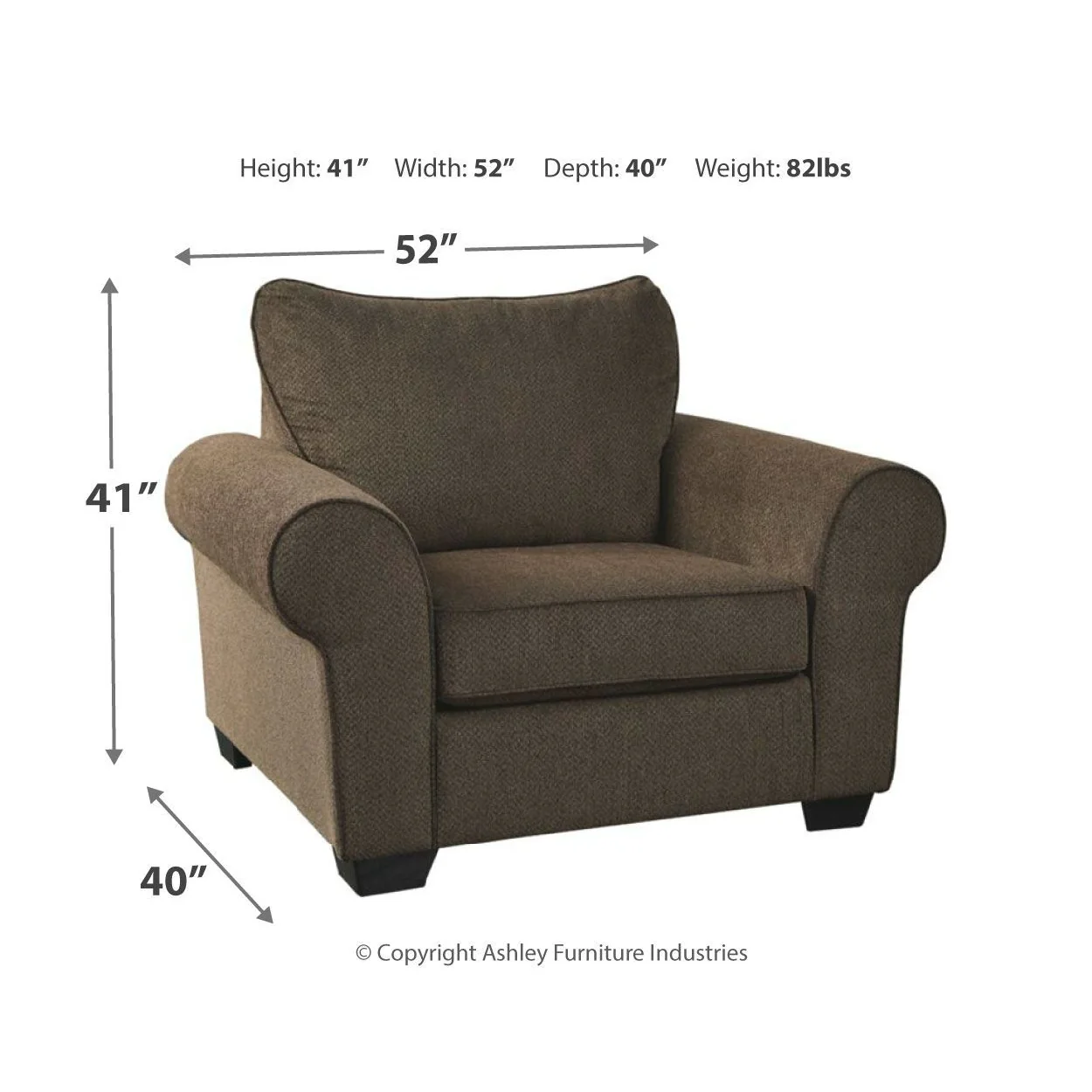 Nesso - Walnut - Chair And A Half - Image 6