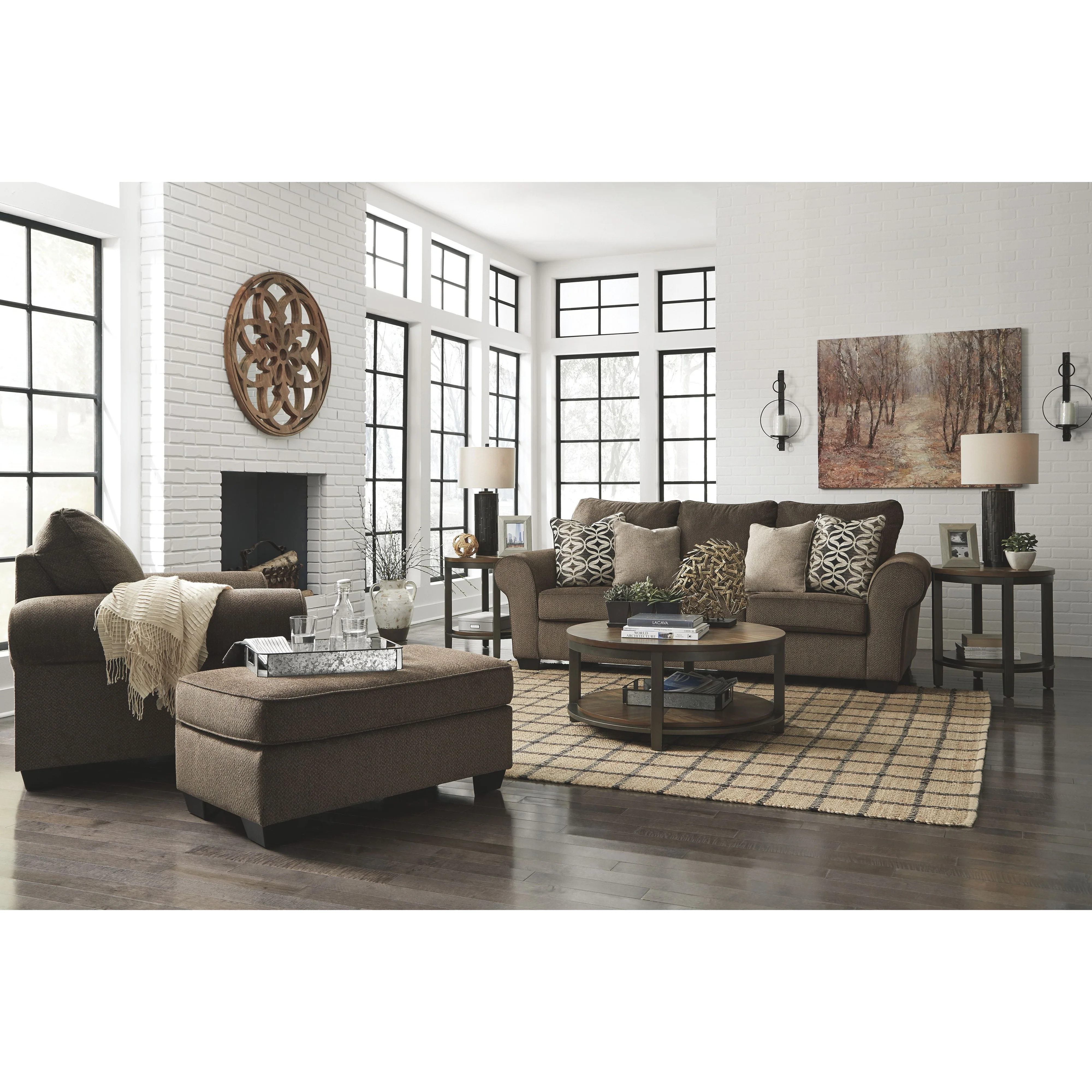 Nesso - Walnut - Ottoman - Image 10