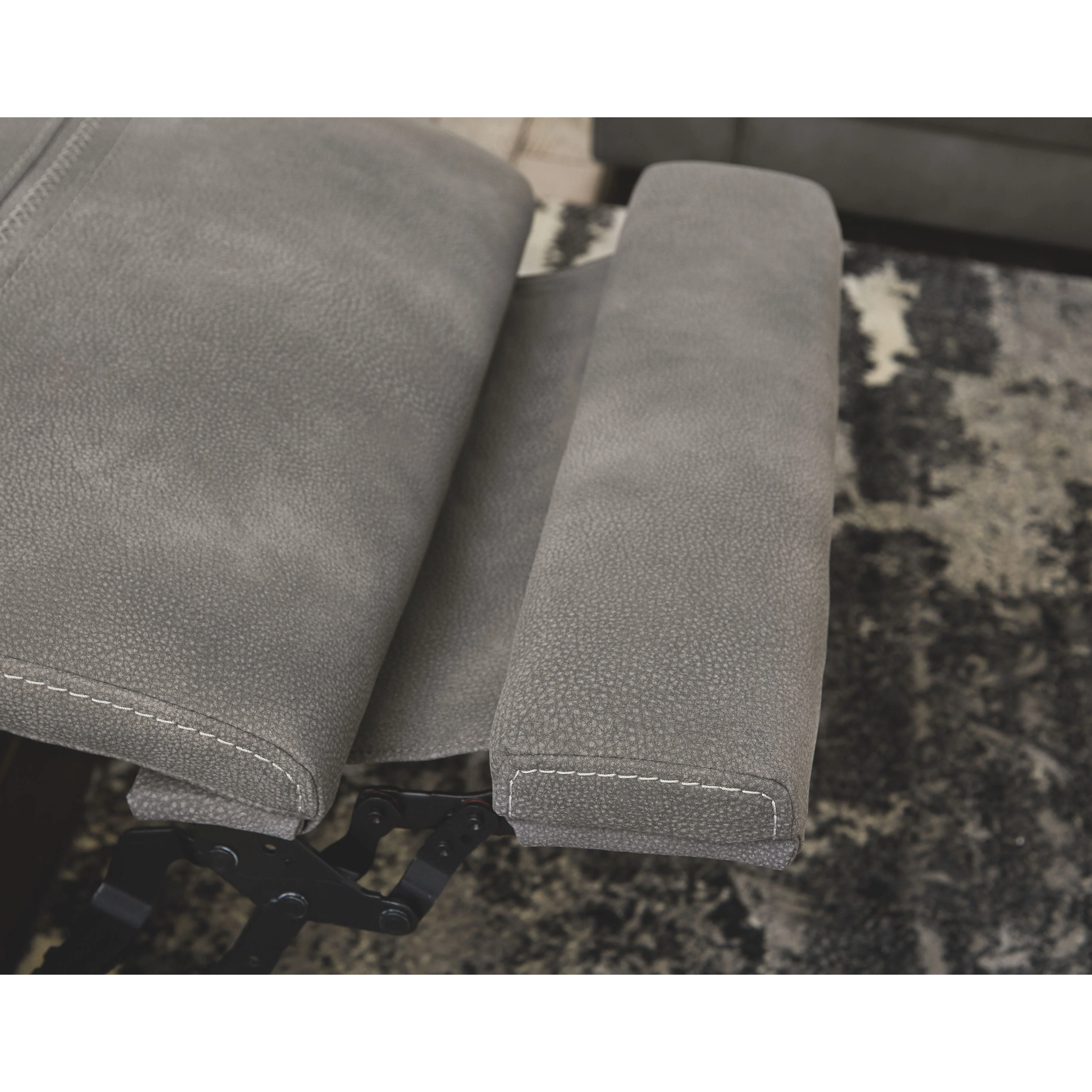 Next-gen Durapella - Slate - Power Sofa 3 Pc Sectional - Image 9