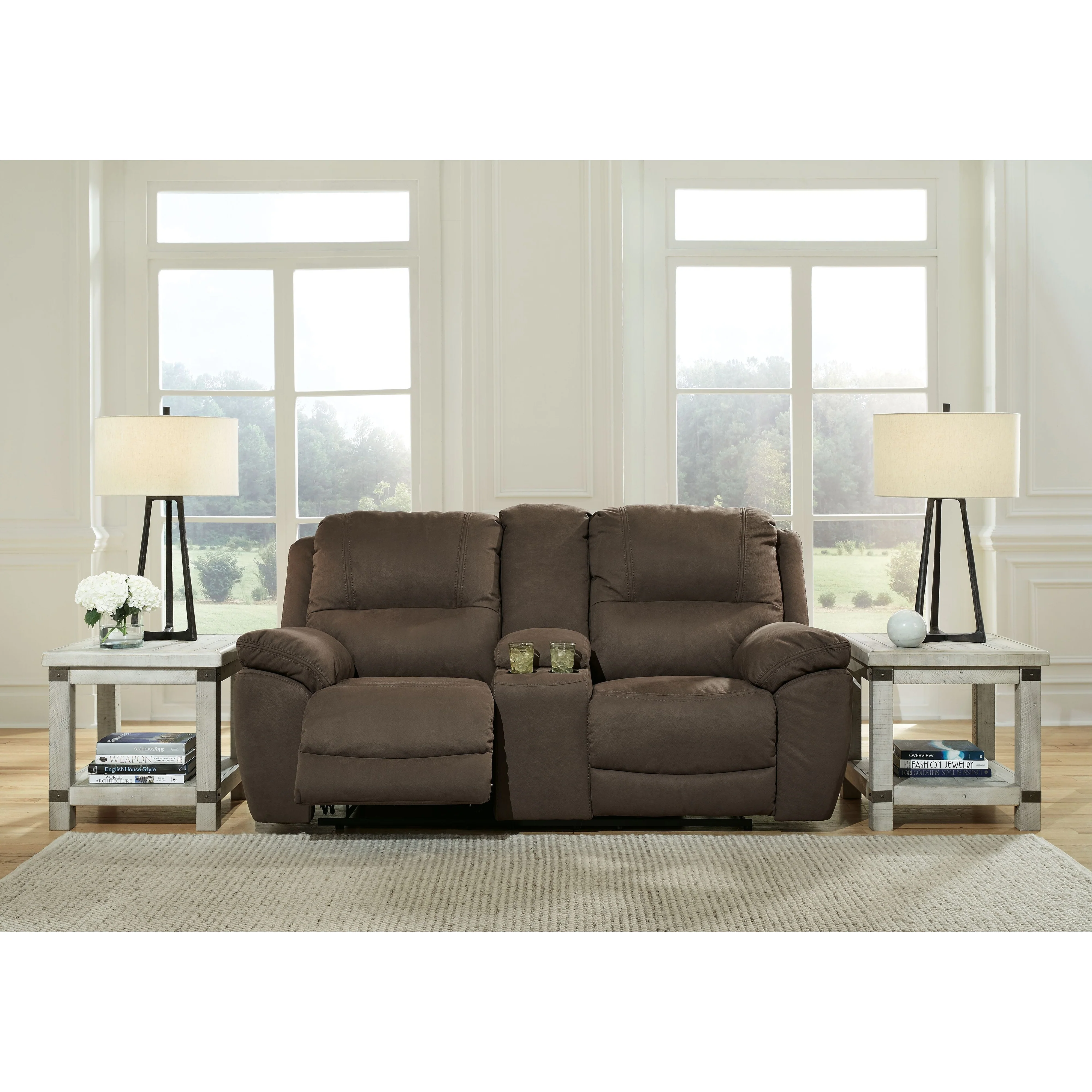 Next-gen - Espresso - Dbl Rec Pwr Loveseat W/console - Image 2
