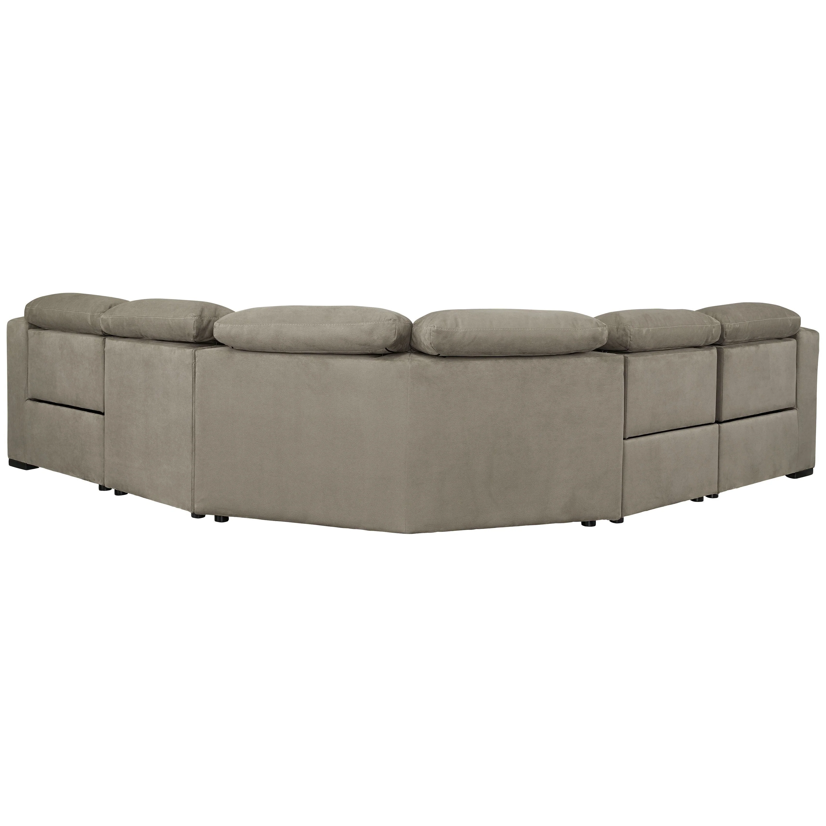Next-gen Gaucho - Putty - Left Arm Facing Power Recliner 5 Pc Sectional - Image 3