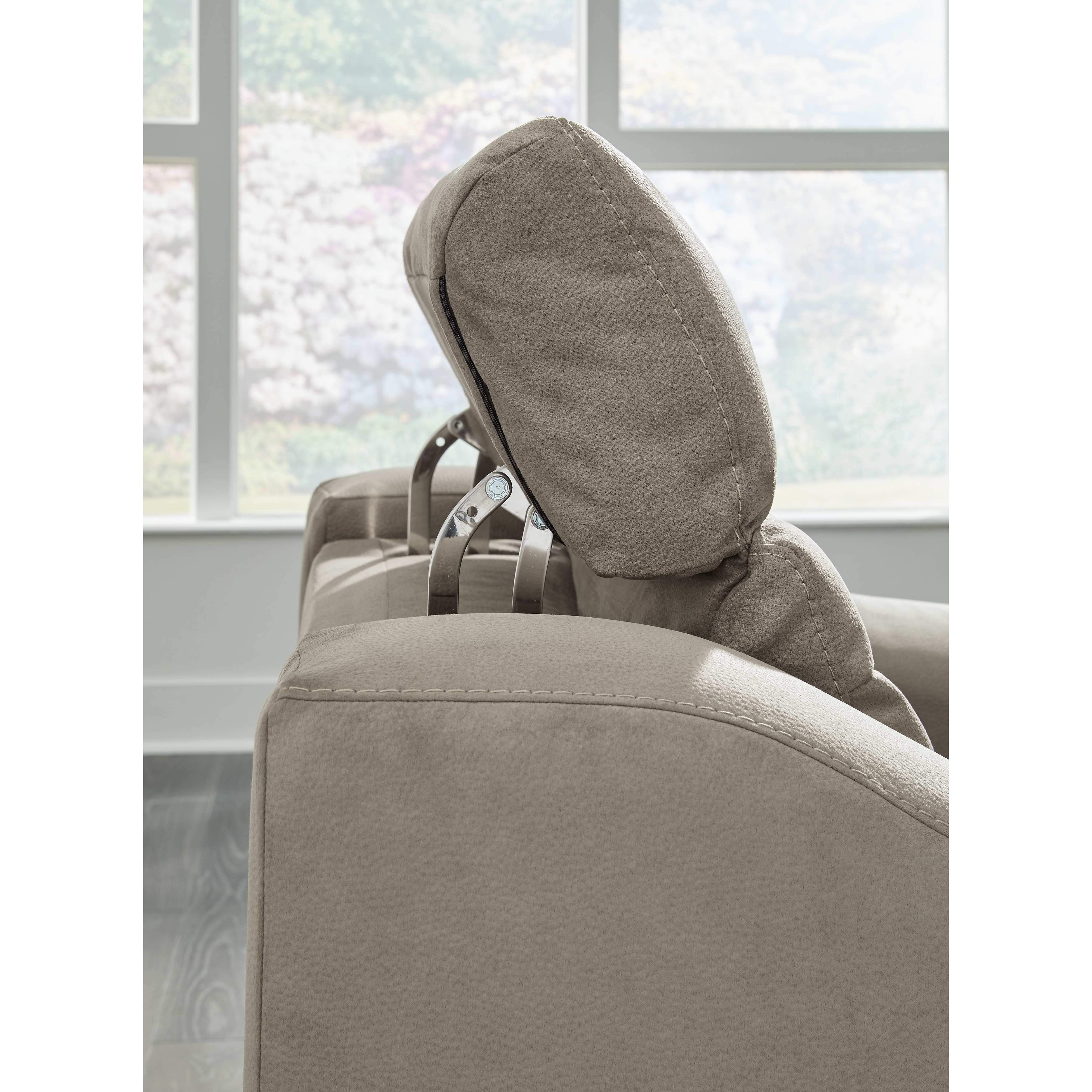 Next-gen Gaucho - Putty - Power Reclining 5 Pc Sectional - Image 4