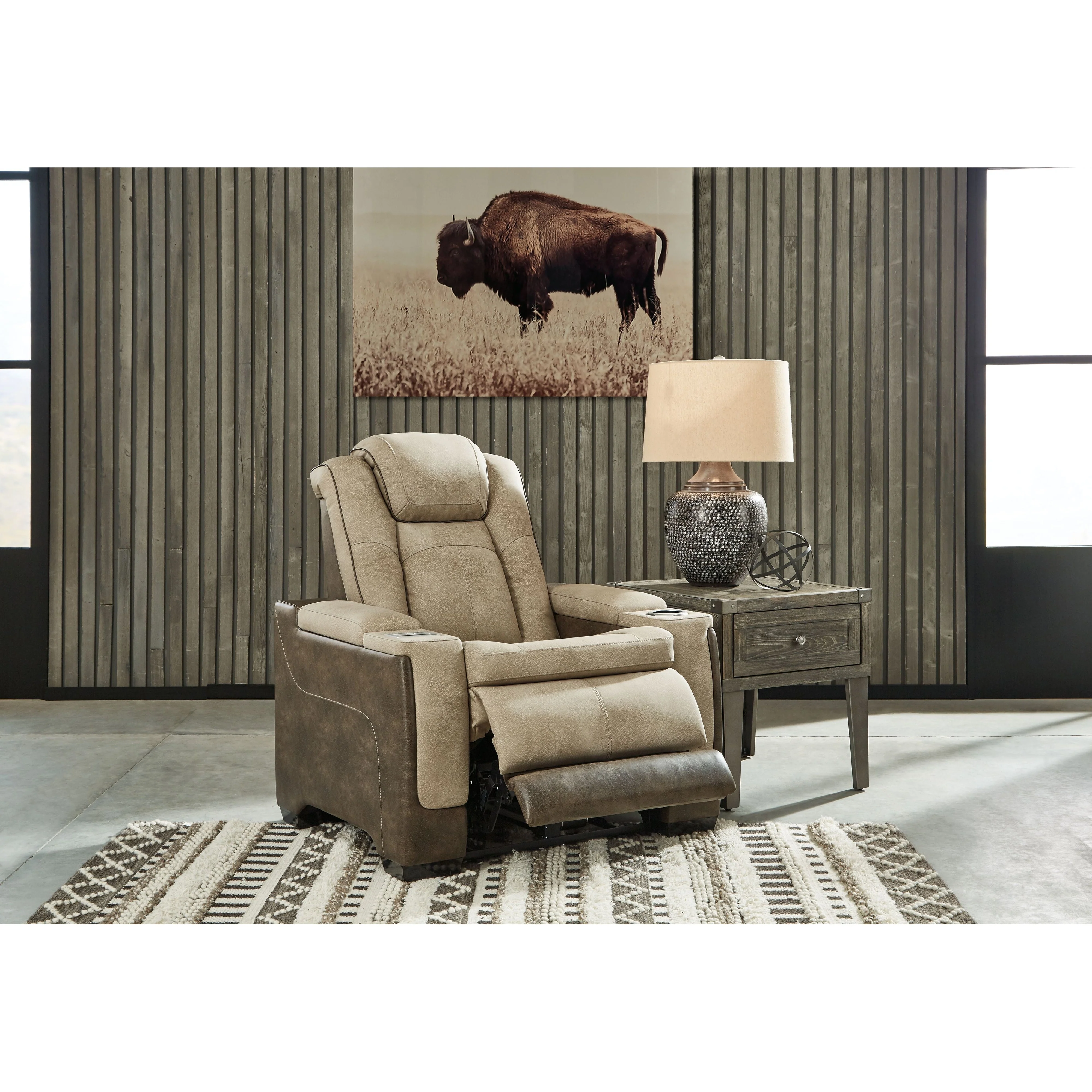 Next-gen - Light Brown - Pwr Recliner/adj Headrest - Image 6