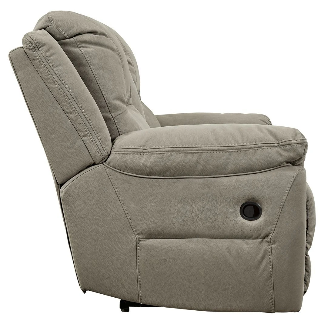 Next-gen - Putty - Dbl Rec Loveseat W/console - Image 14
