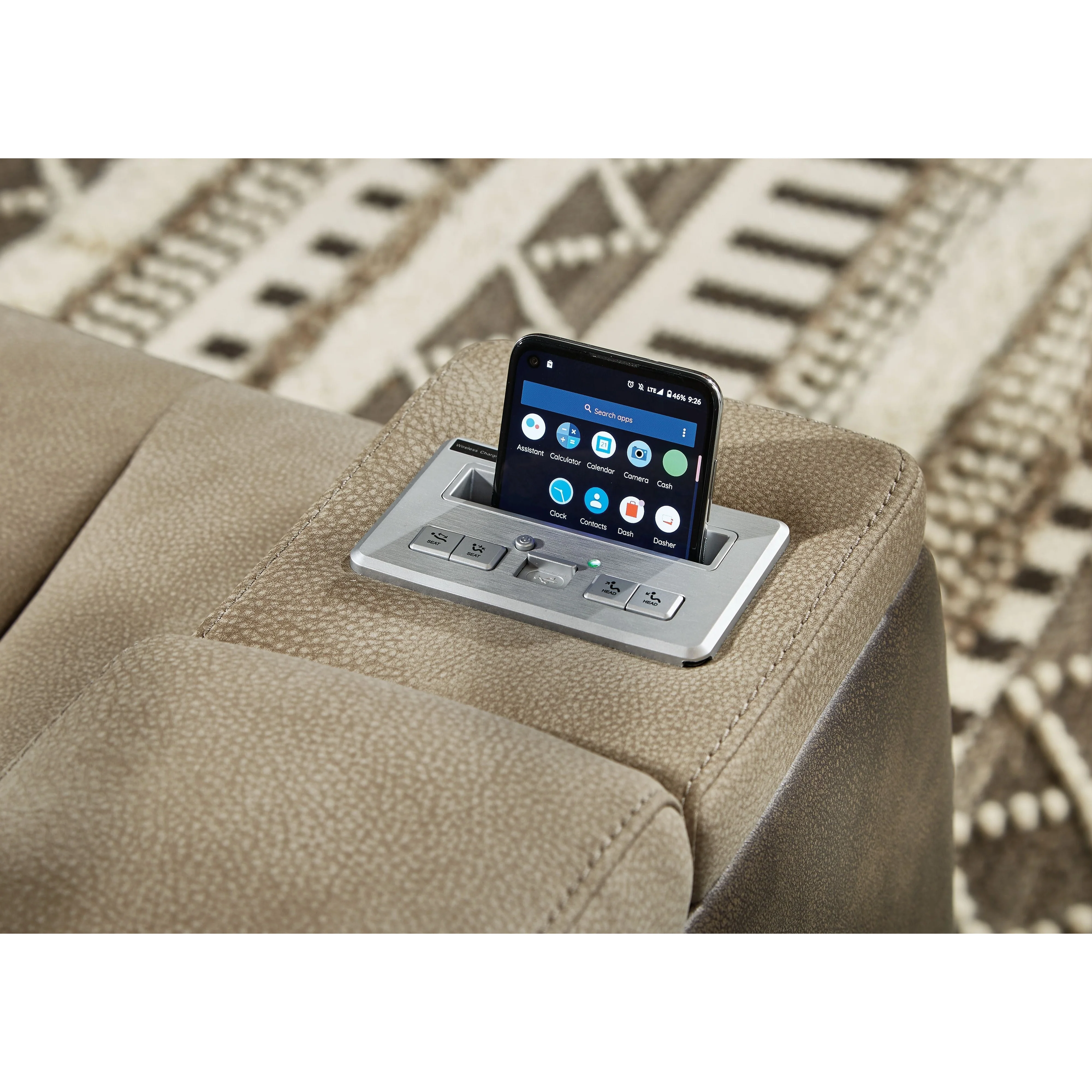 Next-gen - Sand - Pwr Rec Loveseat/con/adj Hdrst - Image 37