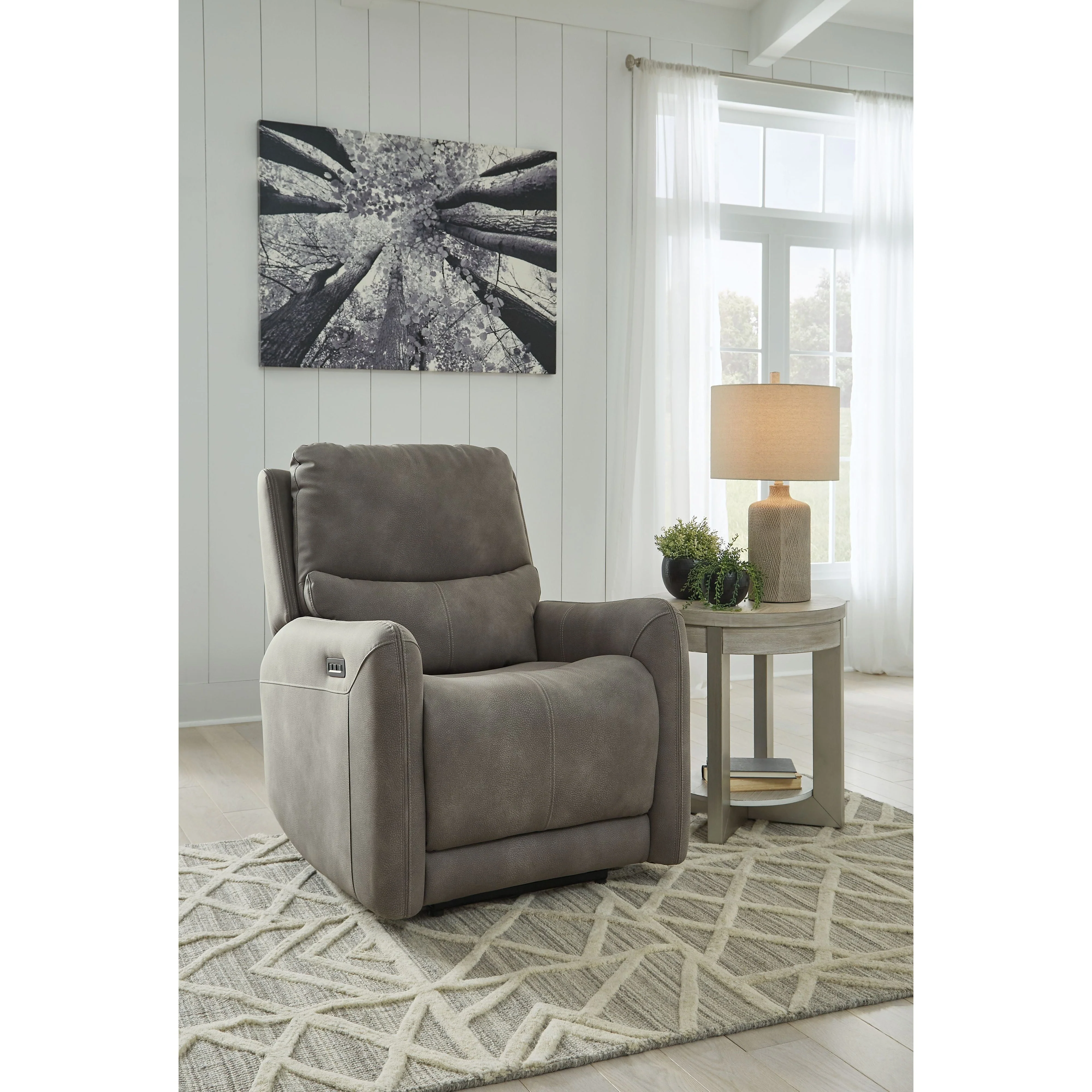 Next-gen - Slate - Zero Wall Power Recliner - Image 2