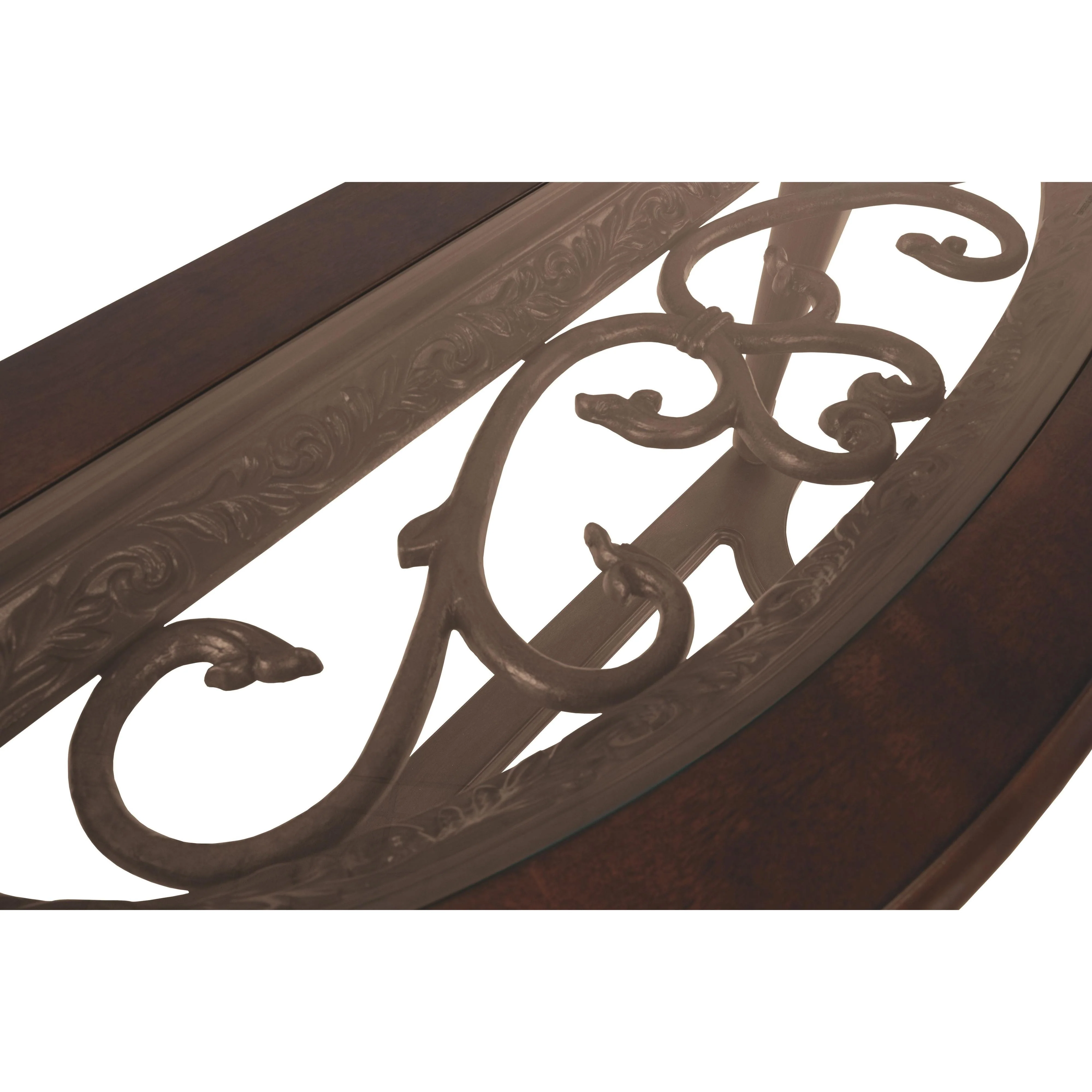 Norcastle - Dark Brown - Sofa Table - Image 10