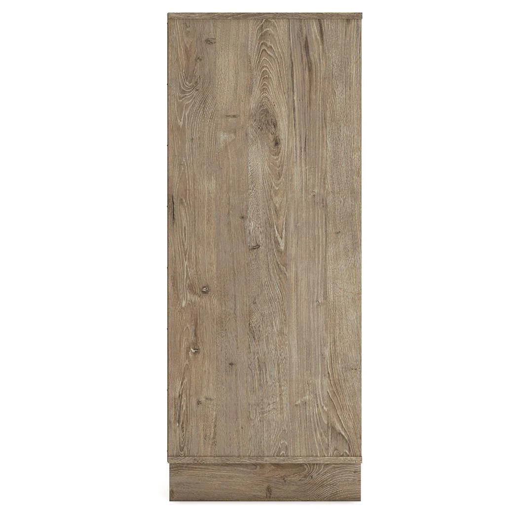 Oliah - Natural - Five Drawer Chest - Image 6