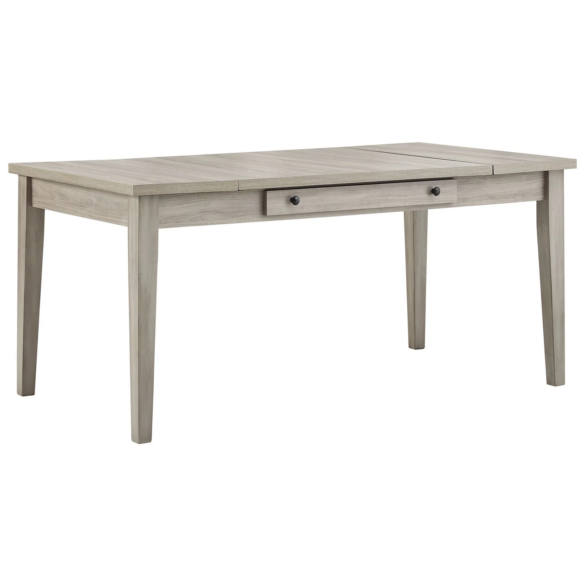 Parellen - Gray - Rect Drm Table W/storage