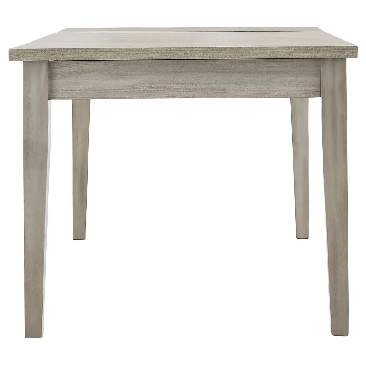 Parellen - Gray - Rect Drm Table W/storage - Image 4