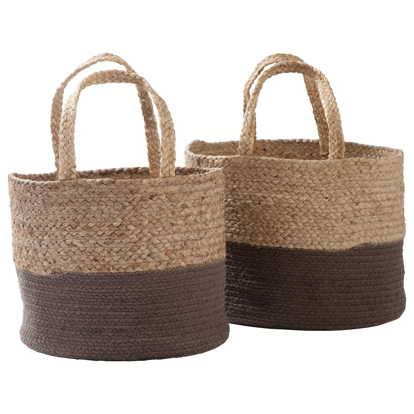 Parrish - Natural/charcoal - Basket Set (2/cn) - Image 7
