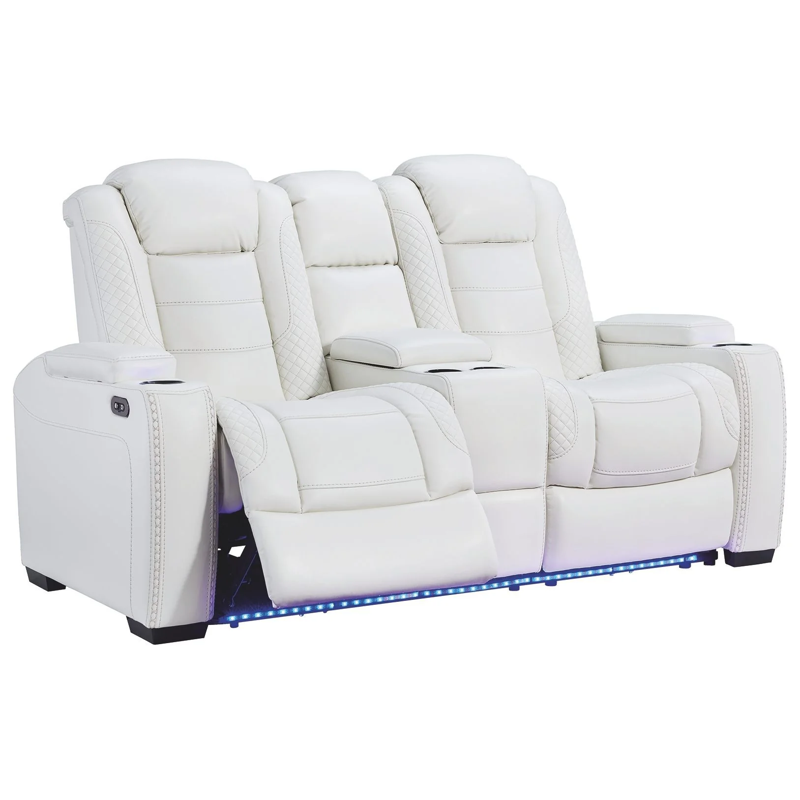Party - White - Pwr Rec Loveseat/con/adj Hdrst - Image 23