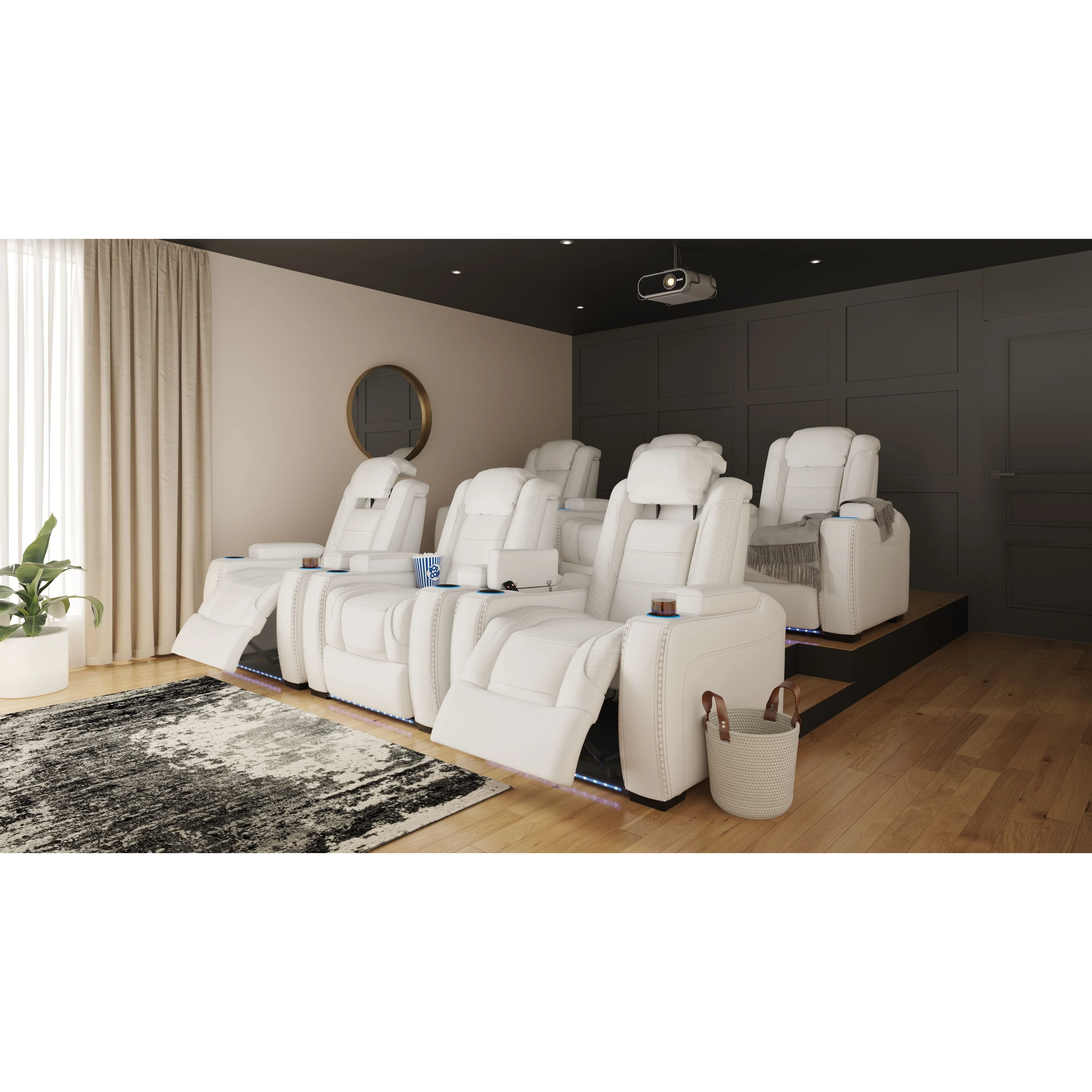 Party - White - Pwr Recliner/adj Headrest - Image 12