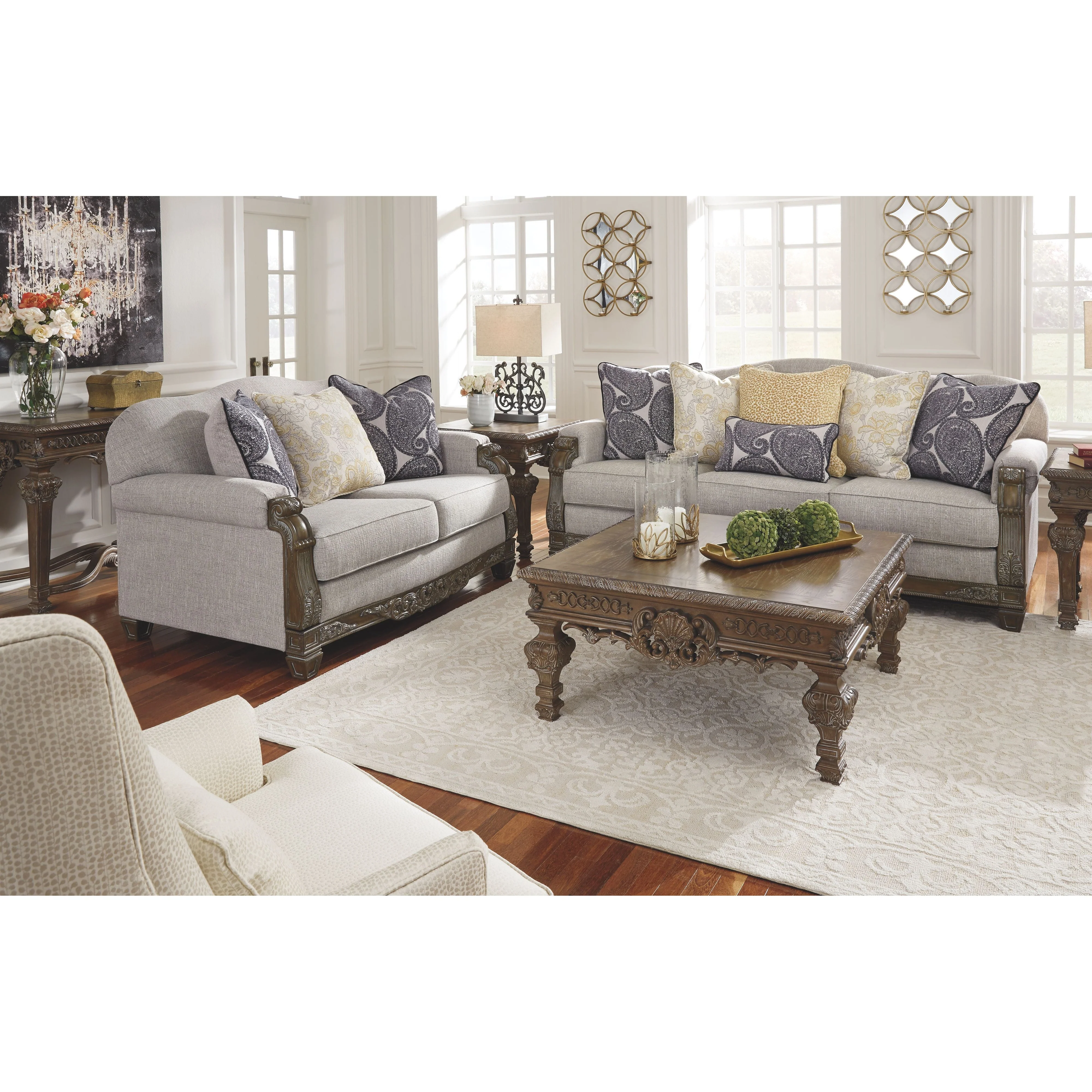 Paseo - Ivory - Accent Chair - Image 9