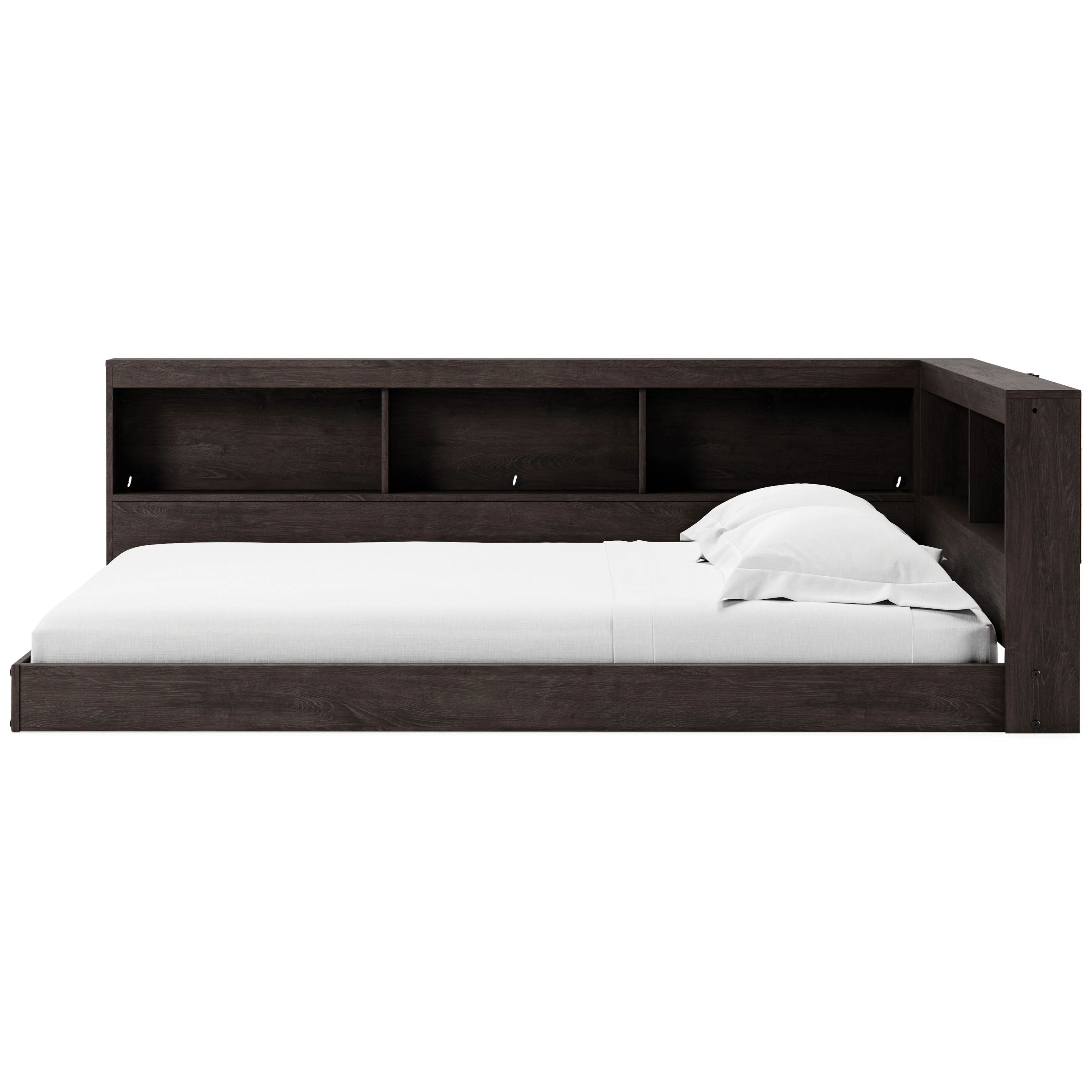Piperton - Black - Full Bookcase Storage Bed - Image 5