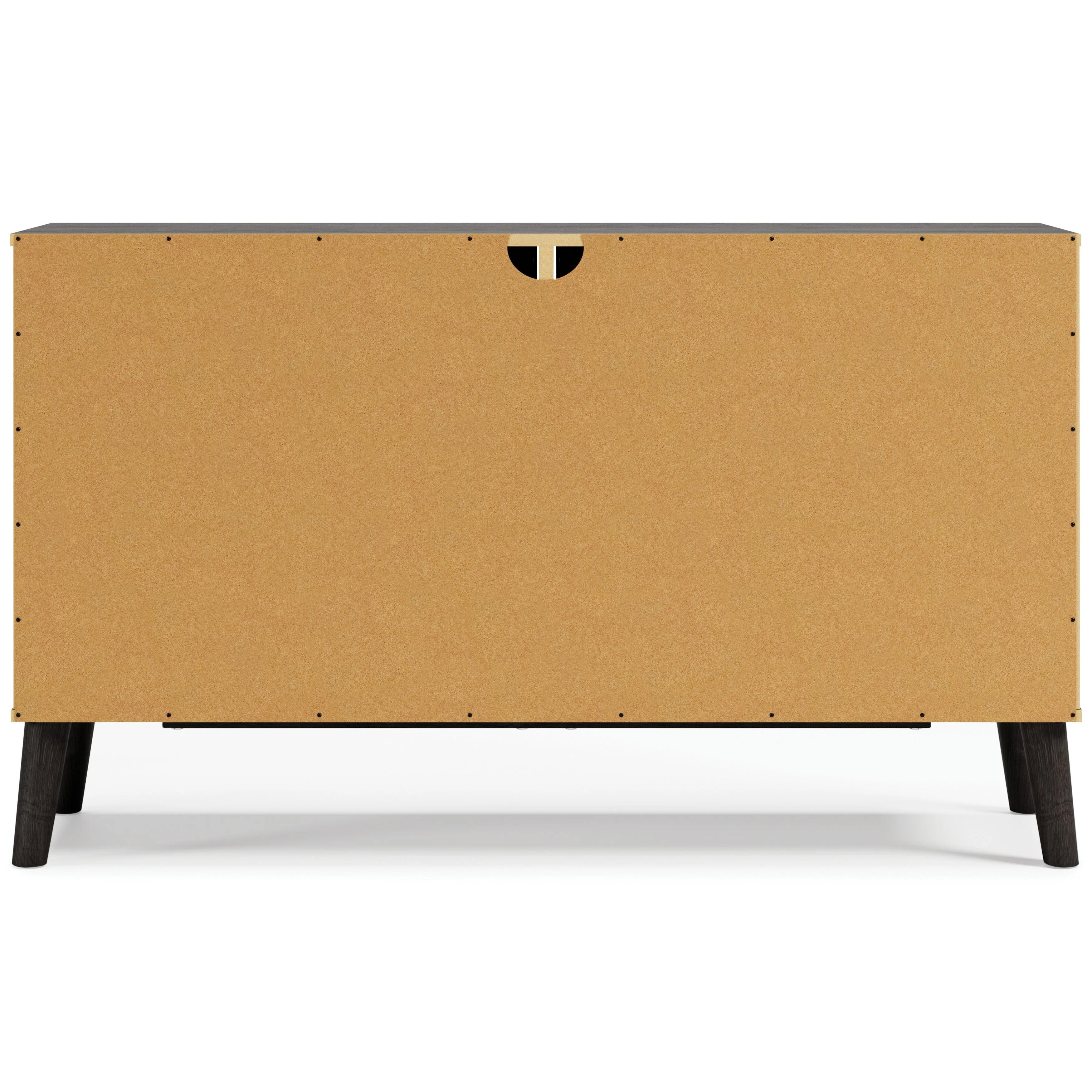 Piperton -  Brown / Black - Six Drawer Dresser - Vinyl-wrapped - Image 7