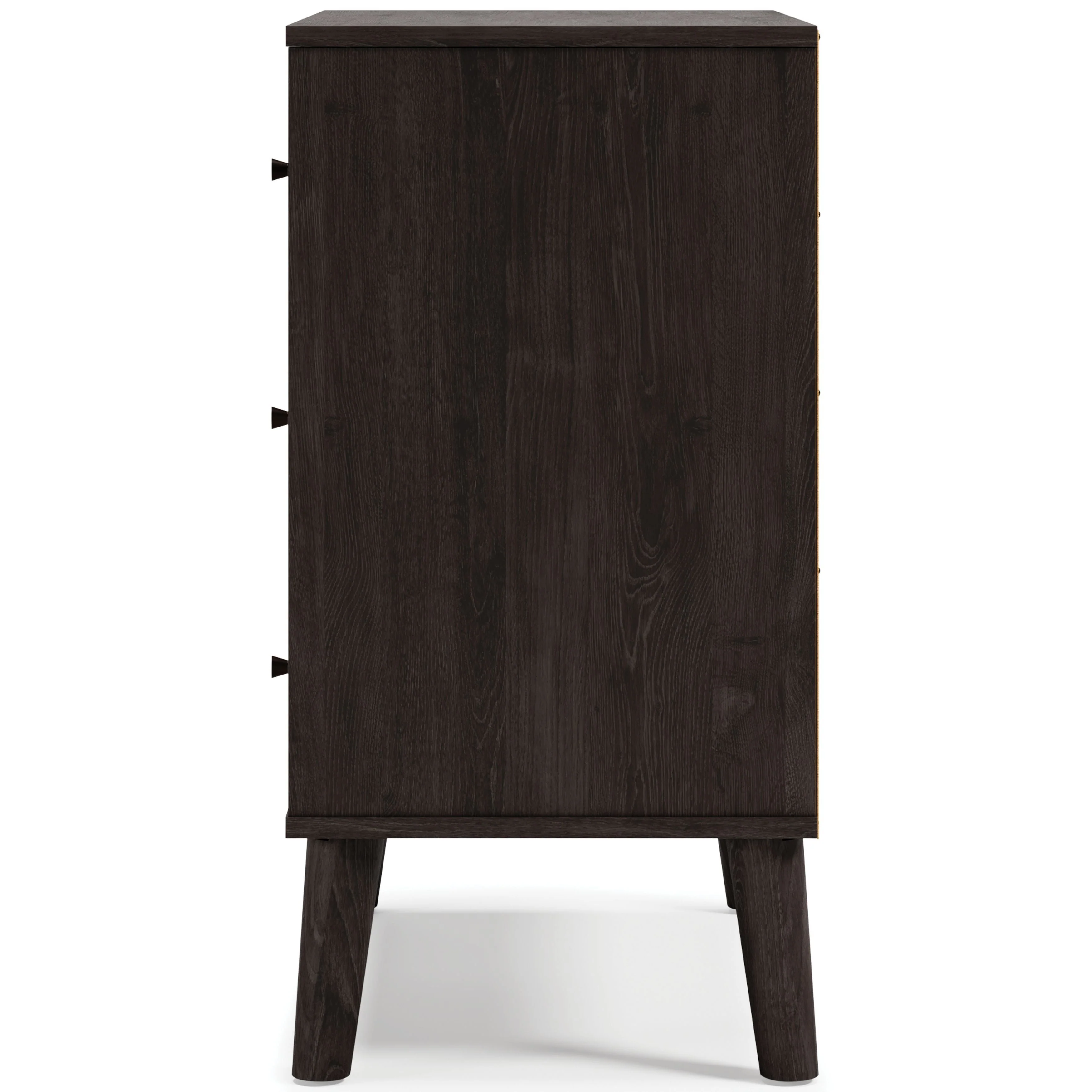 Piperton - Brown / Black - Three Drawer Chest - Image 8