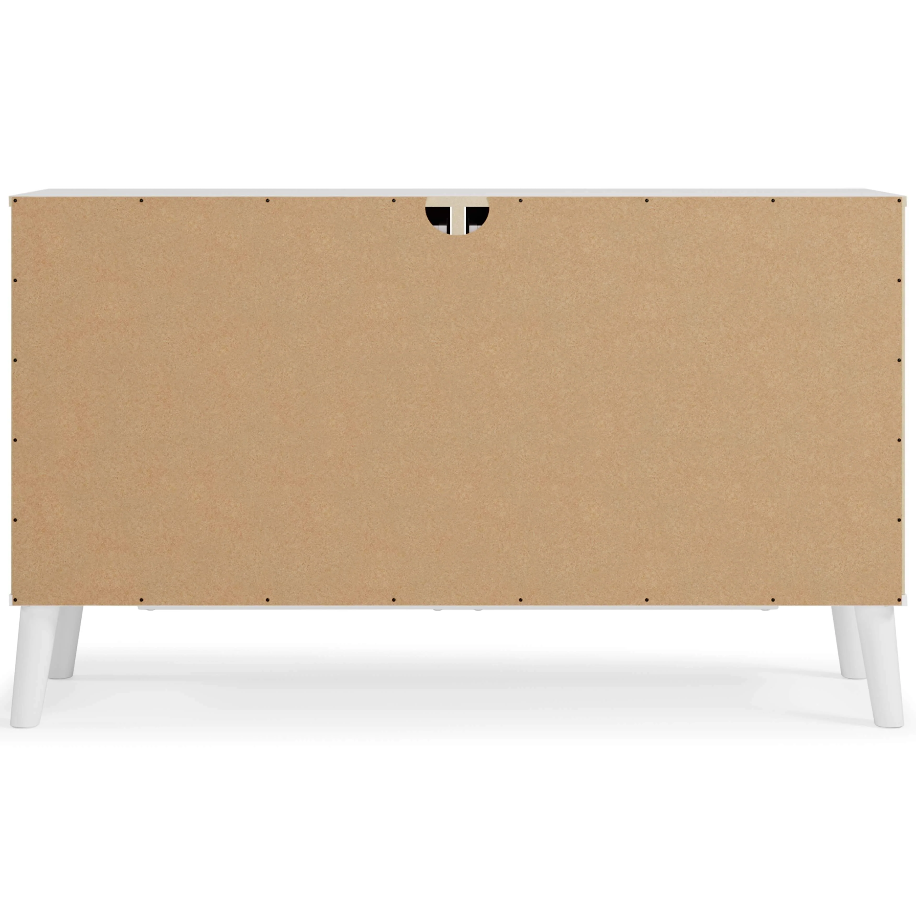 Piperton - Brown / White - Six Drawer Dresser - Image 7