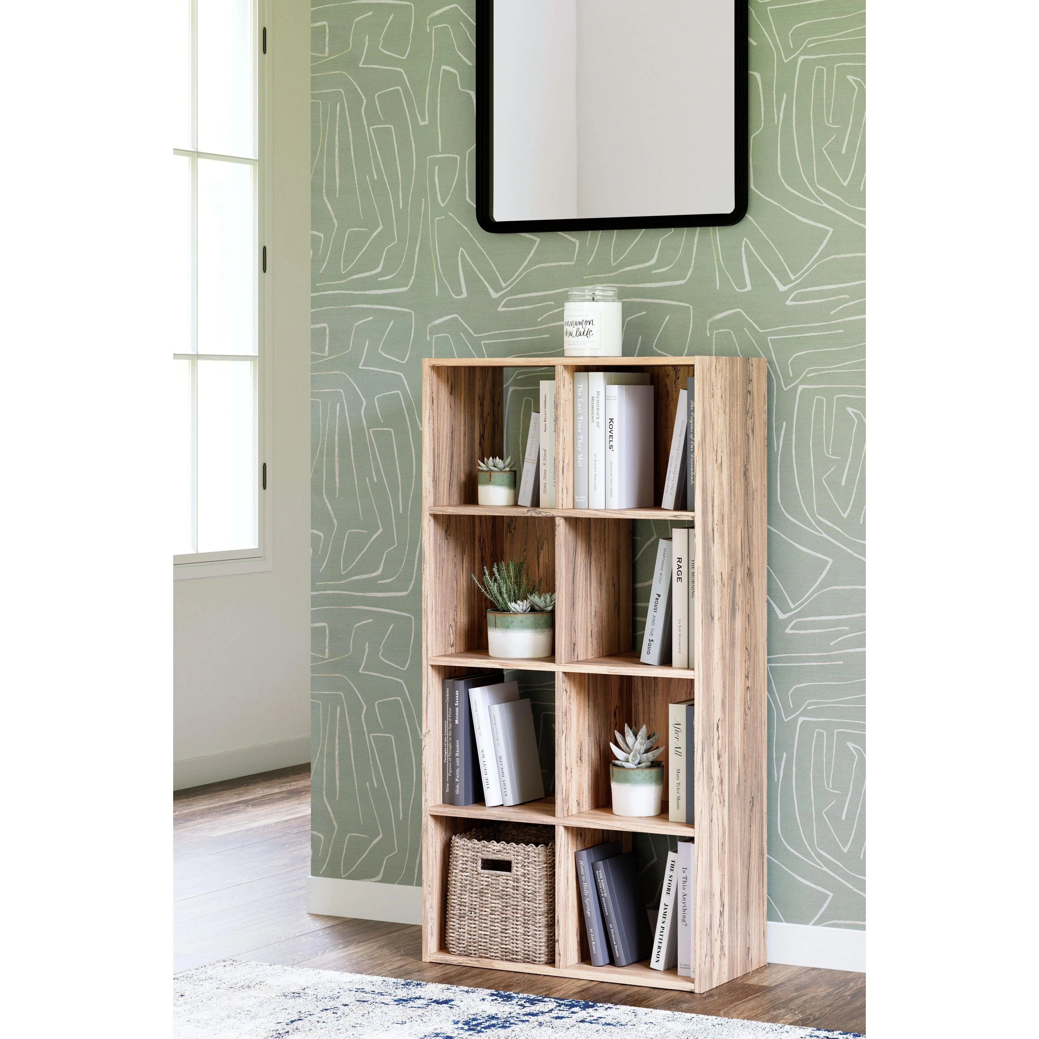 Piperton - Natural - Eight Cube Organizer - Image 2