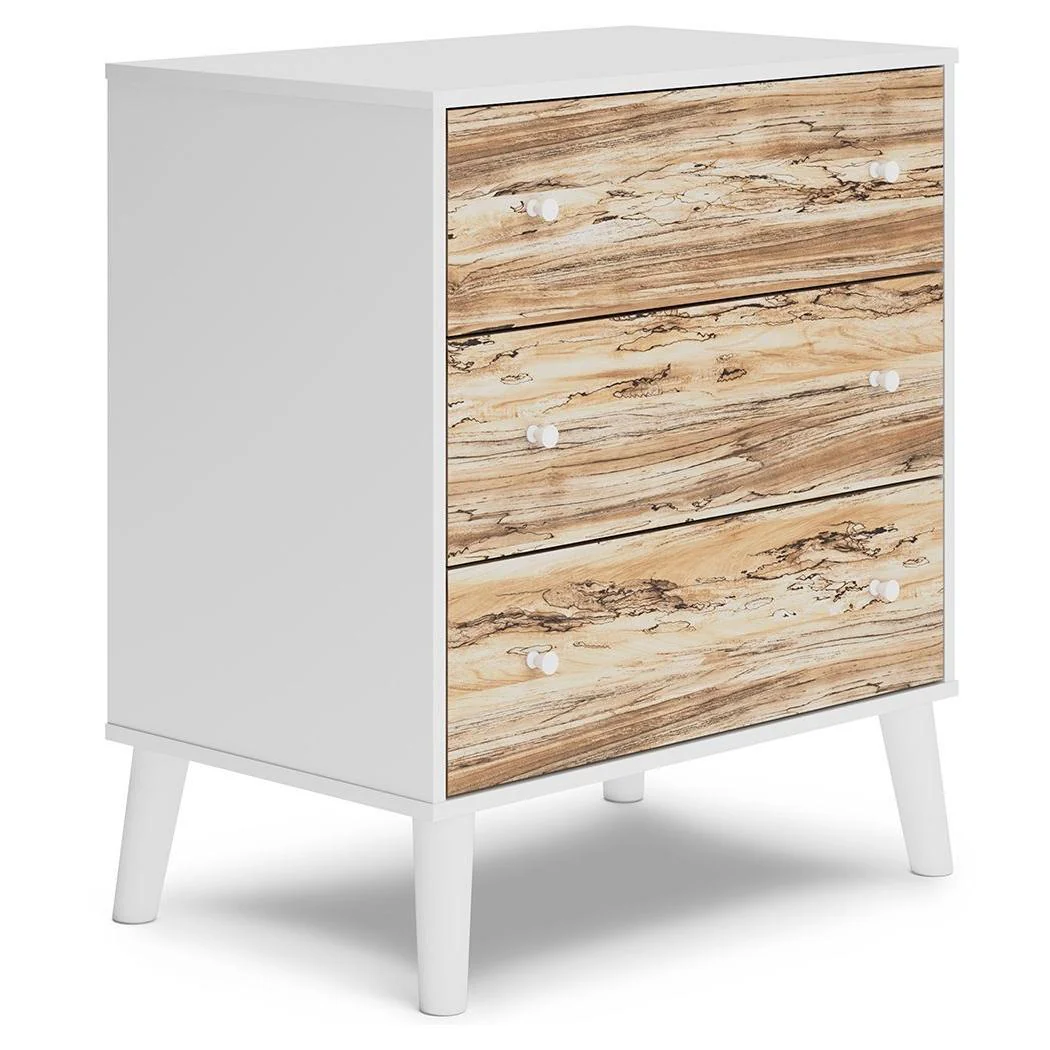 Piperton - Natural - Three Drawer Chest - Image 10