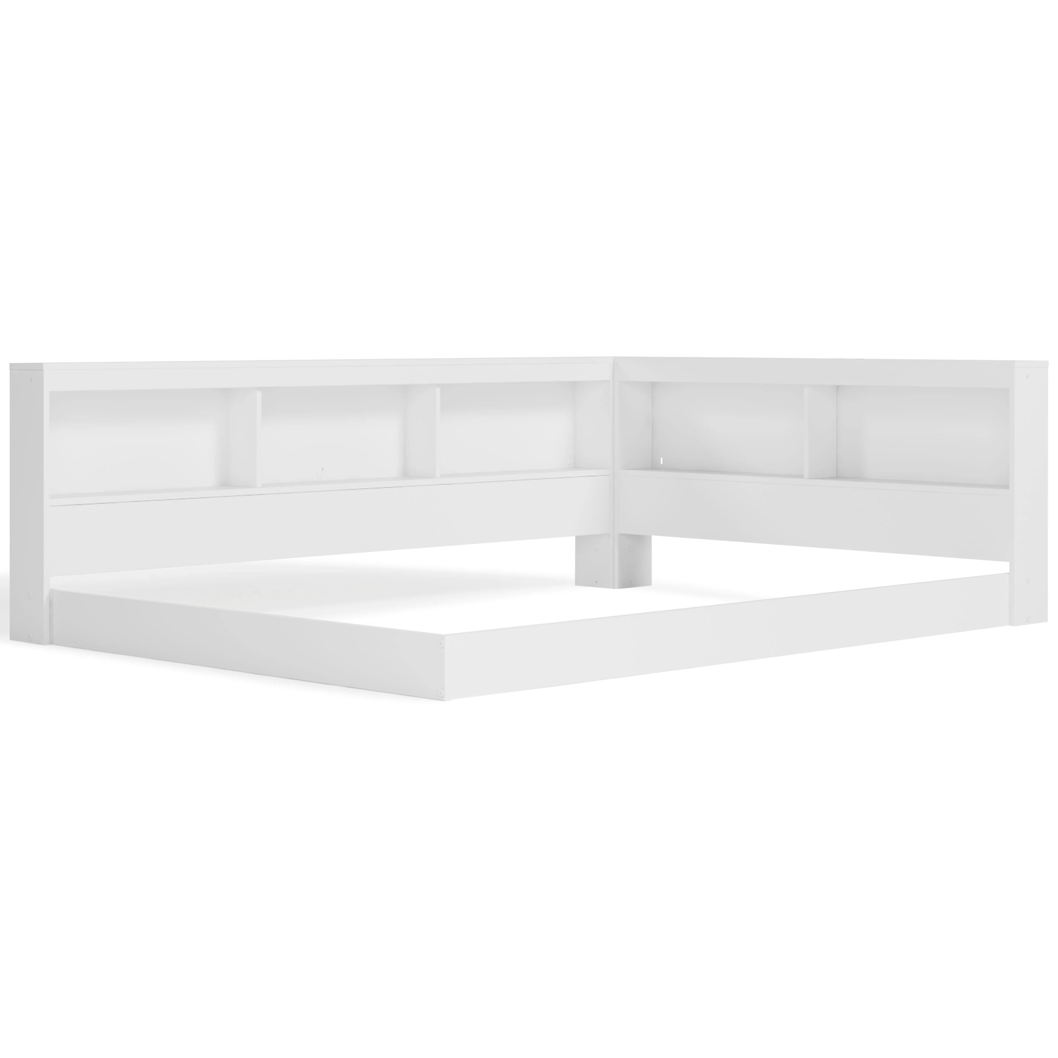 Piperton - White - Full Bookcase Storage Bed - Image 2
