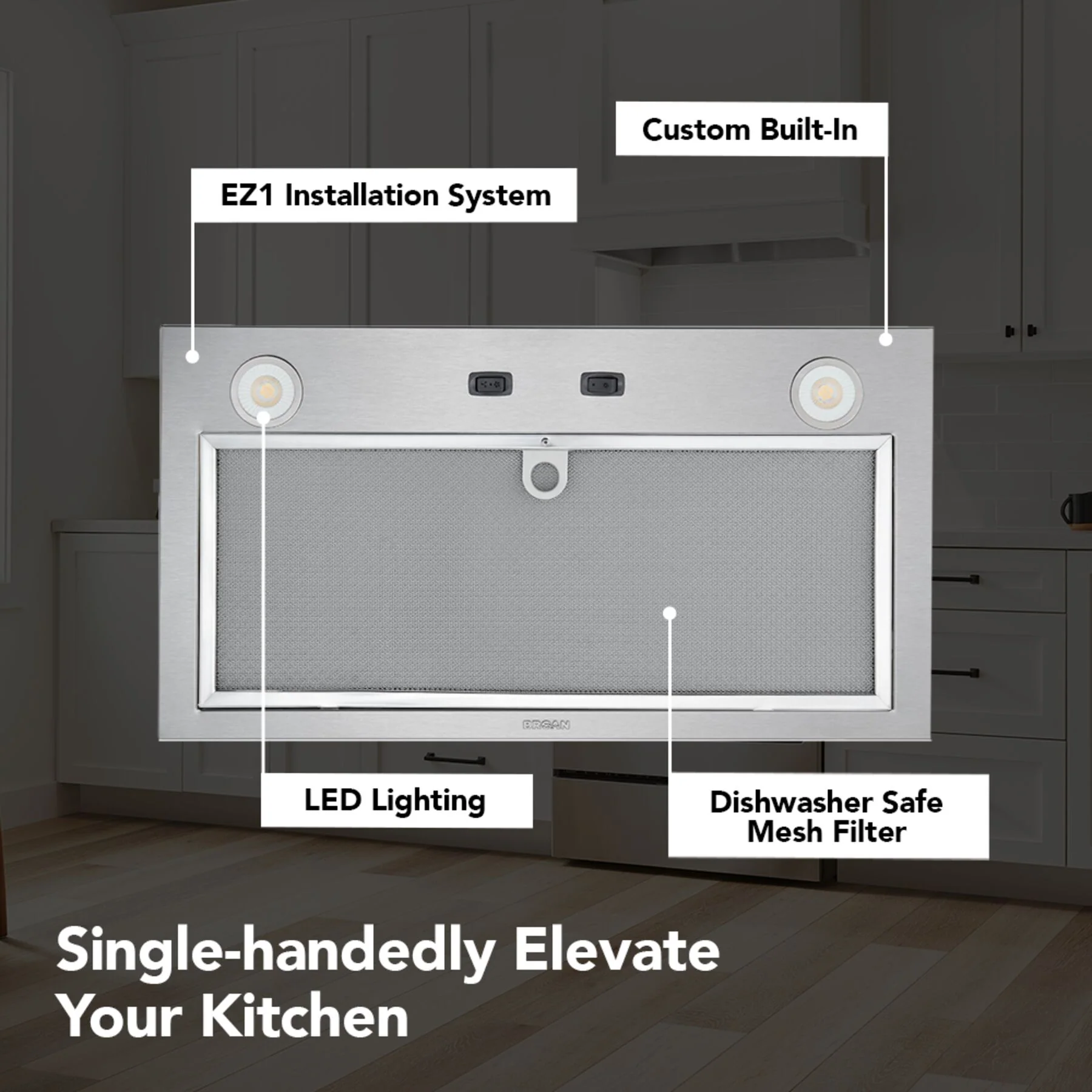 PM300SS | Broan Custom Range Hood Powerpack Insert - Image 5