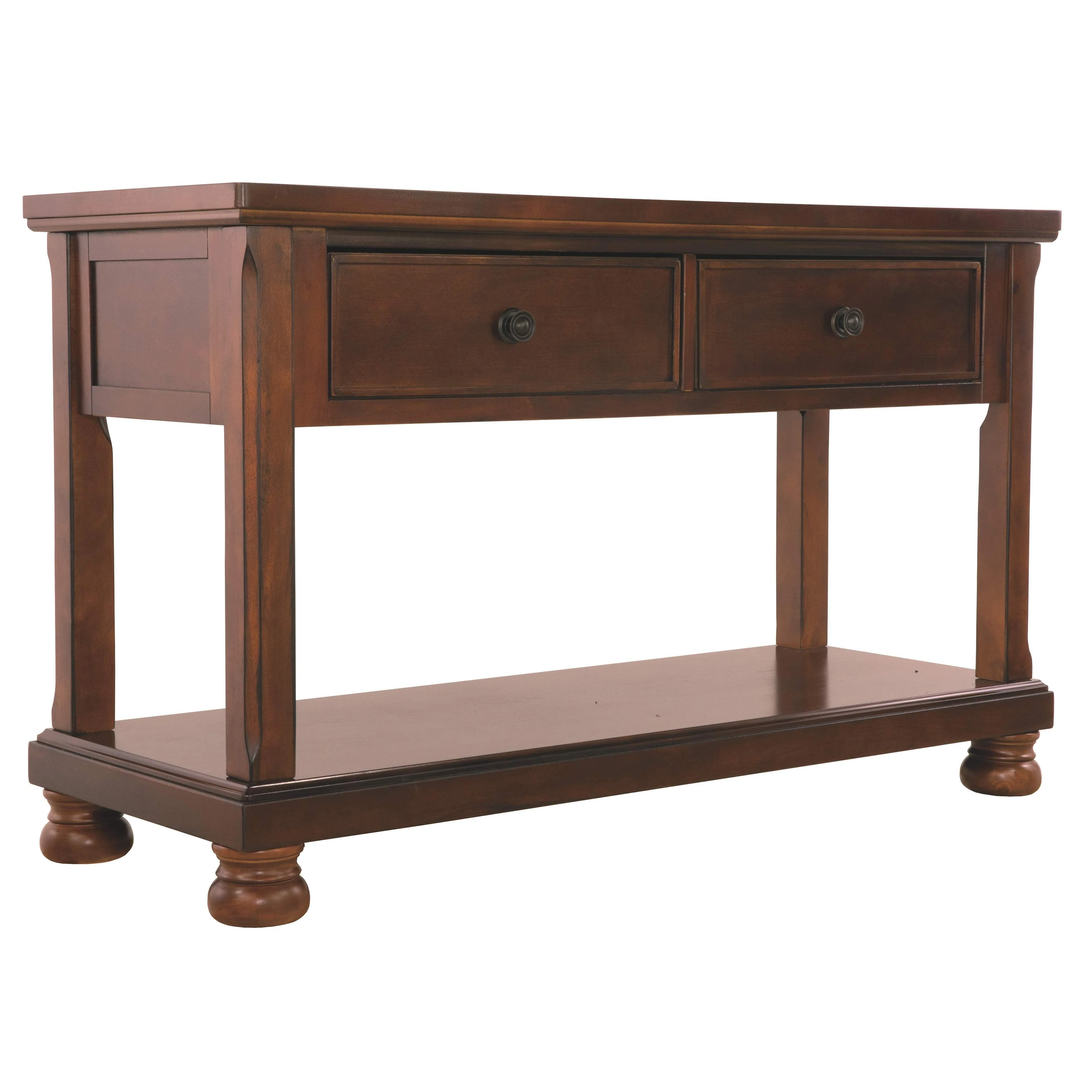 Porter - Rustic Brown - Console Sofa Table - Image 5