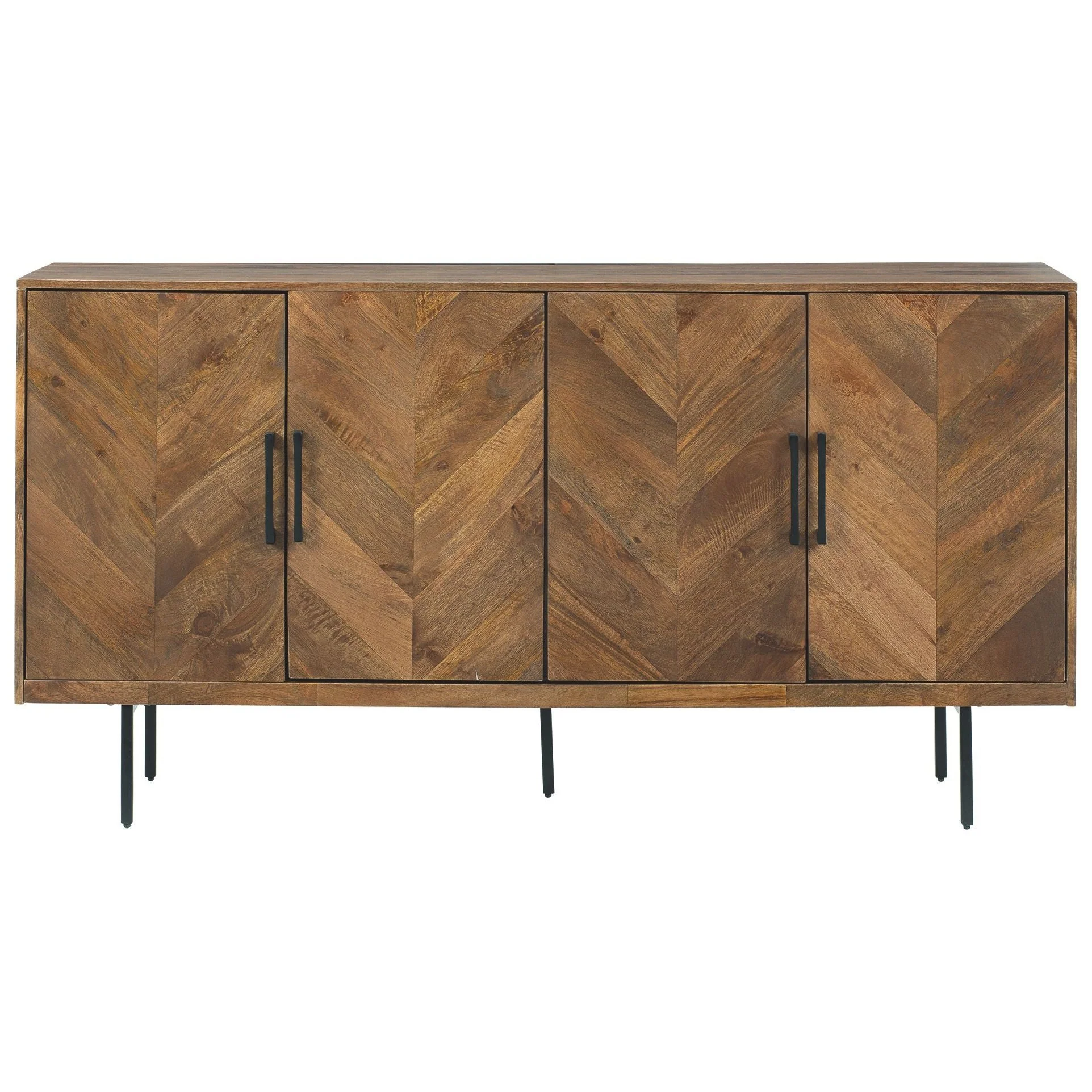 Prattville - Brown - Accent Cabinet - Image 4