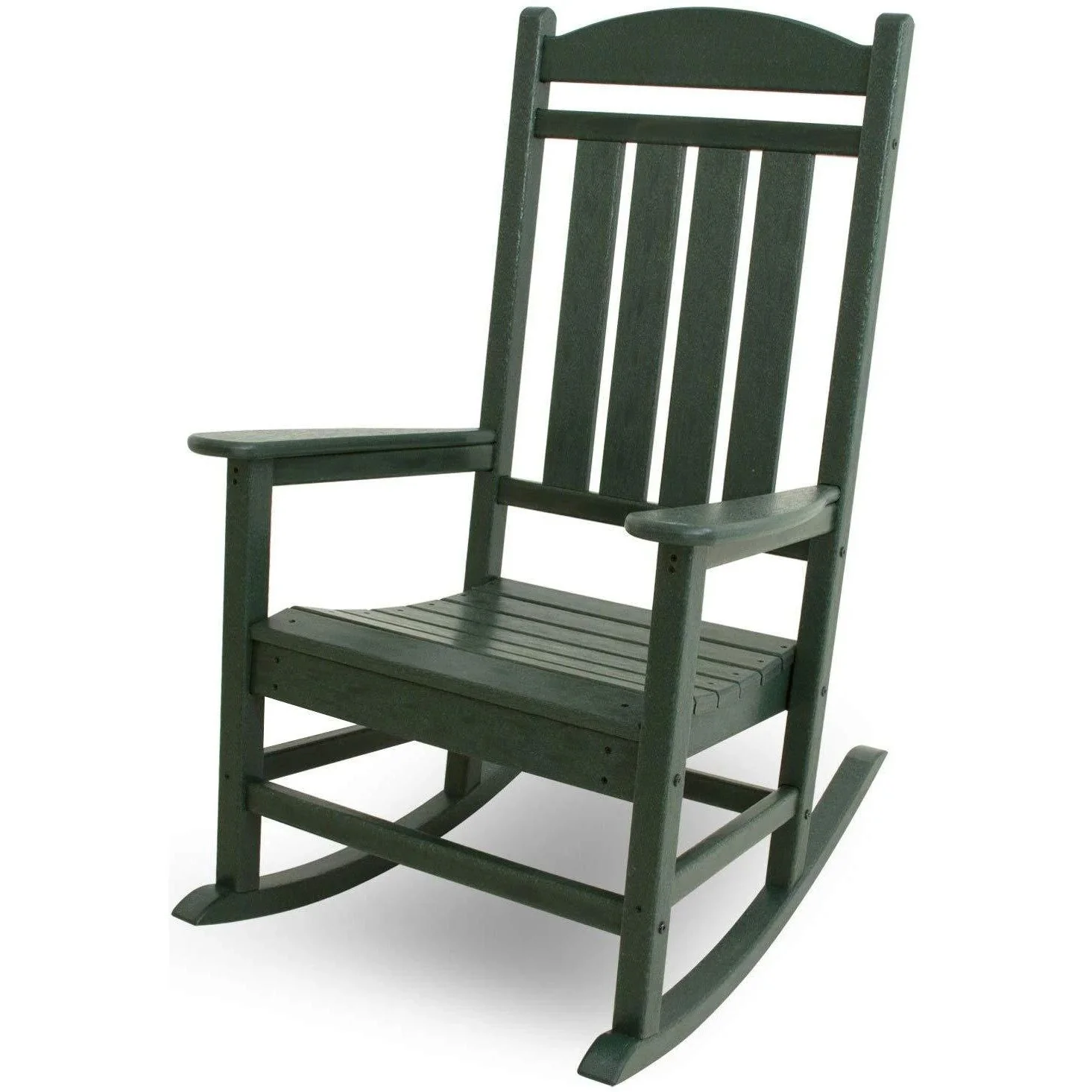 Polywood Presidential Rocker in Green - Image 2