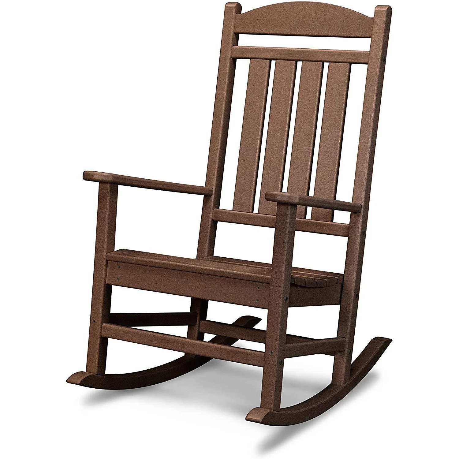 Polywood Presidential Rocking Chair in Mahogany