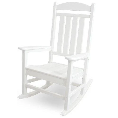 Polywood Presidential Rocker in White - Image 4
