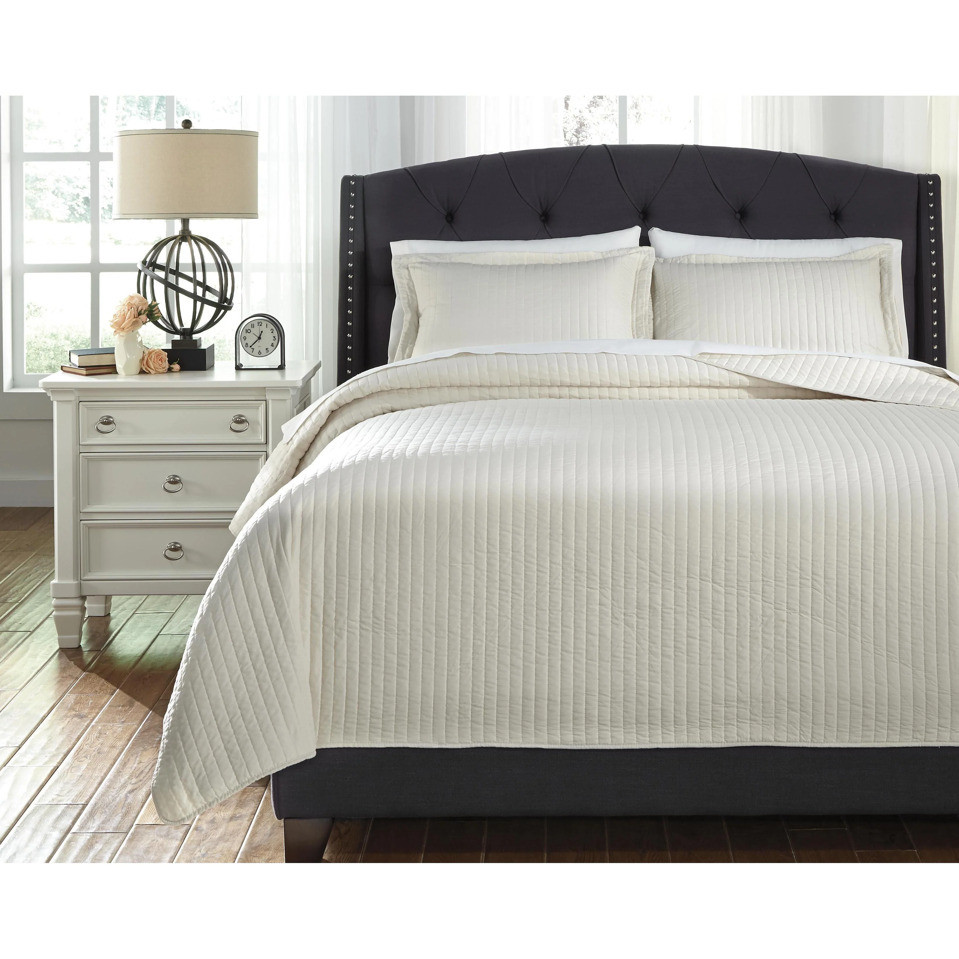 Raleda - Buff - King Coverlet Set - Image 2