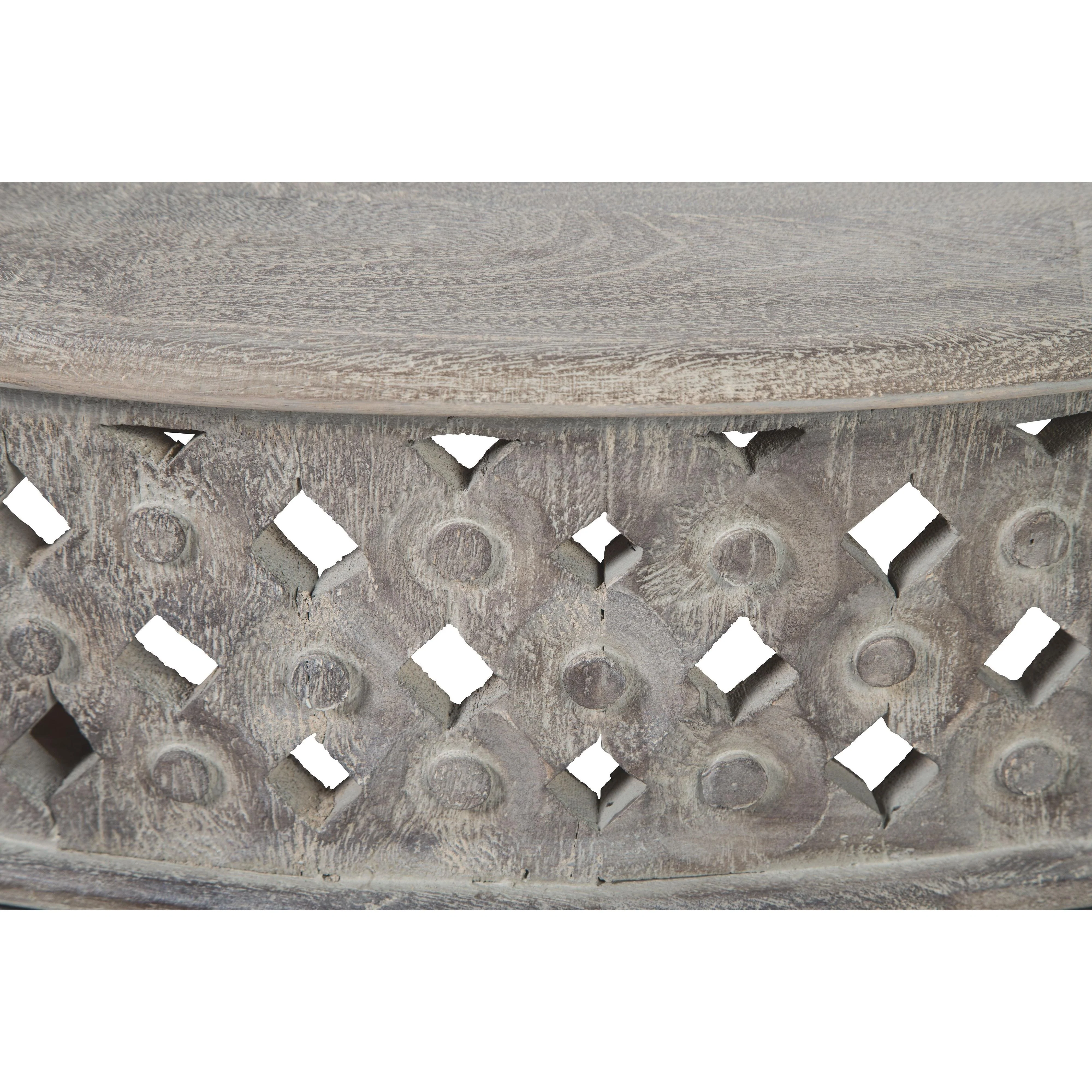 Rastella - Gray/black - Round End Table - Image 3
