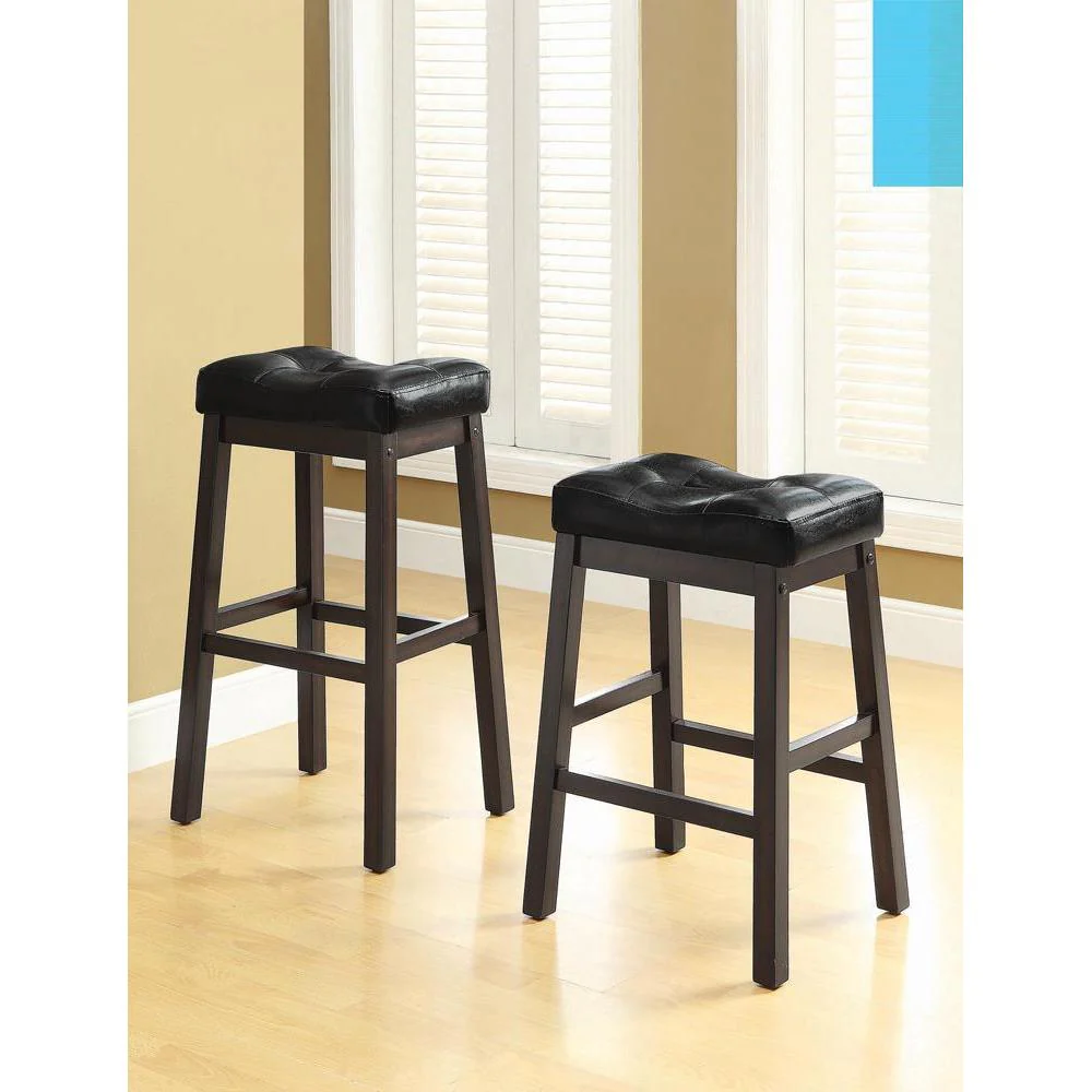 Rec Room: Bar Cabinets - Counter Height Stool - Black - Image 4