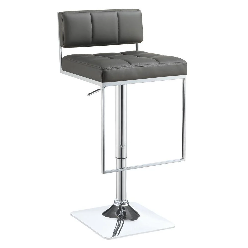Rec Room/bar Stools: Height Adjustable - Adjustable Bar Stool - Grey - Image 13