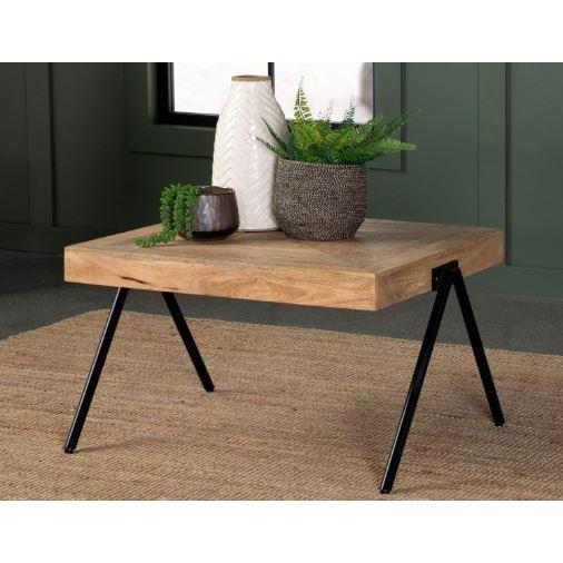 Rectangular Coffee Table - Light Brown