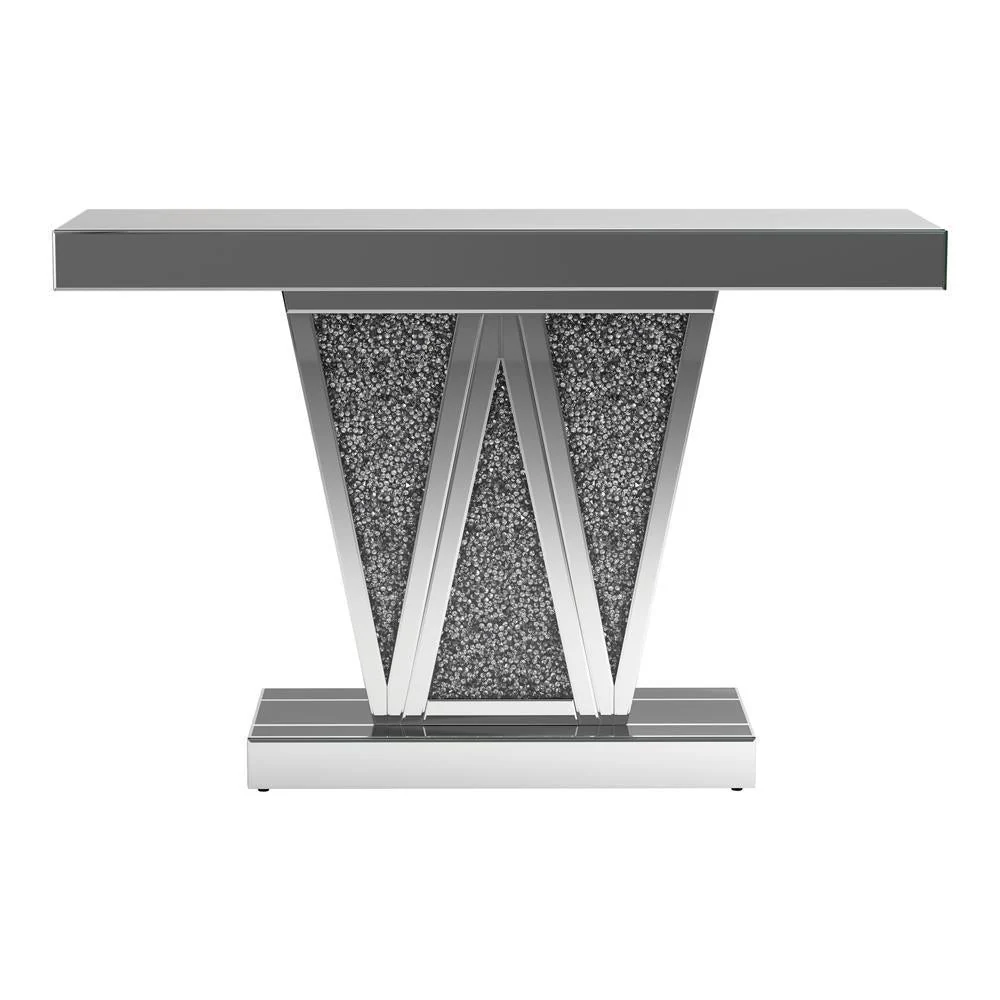 Rectangular Console Table - Pearl Silver - Image 3