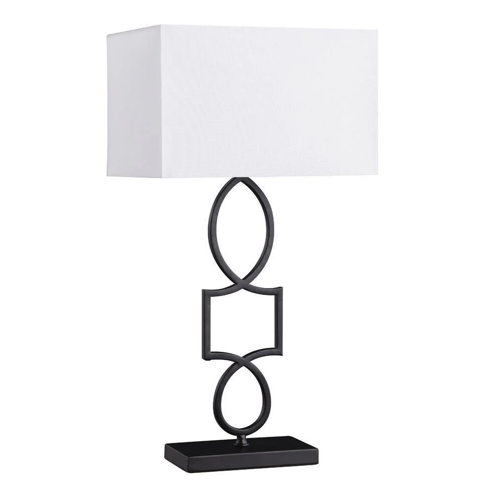 Rectangular Shade Table - White