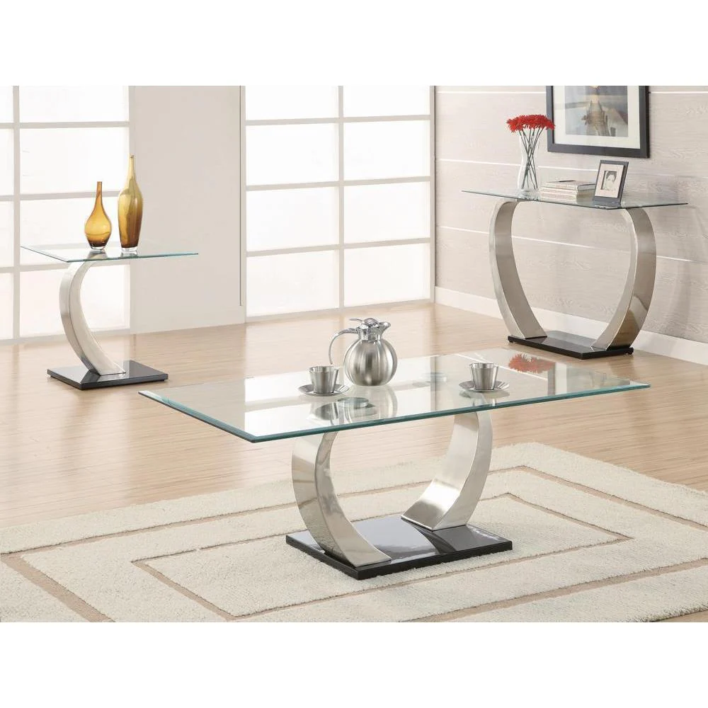 Rectangular Sofa Table - Pearl Silver - Image 2