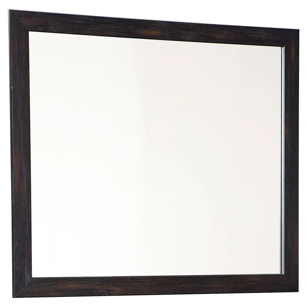 Reylow - Dark Brown - Bedroom Mirror
