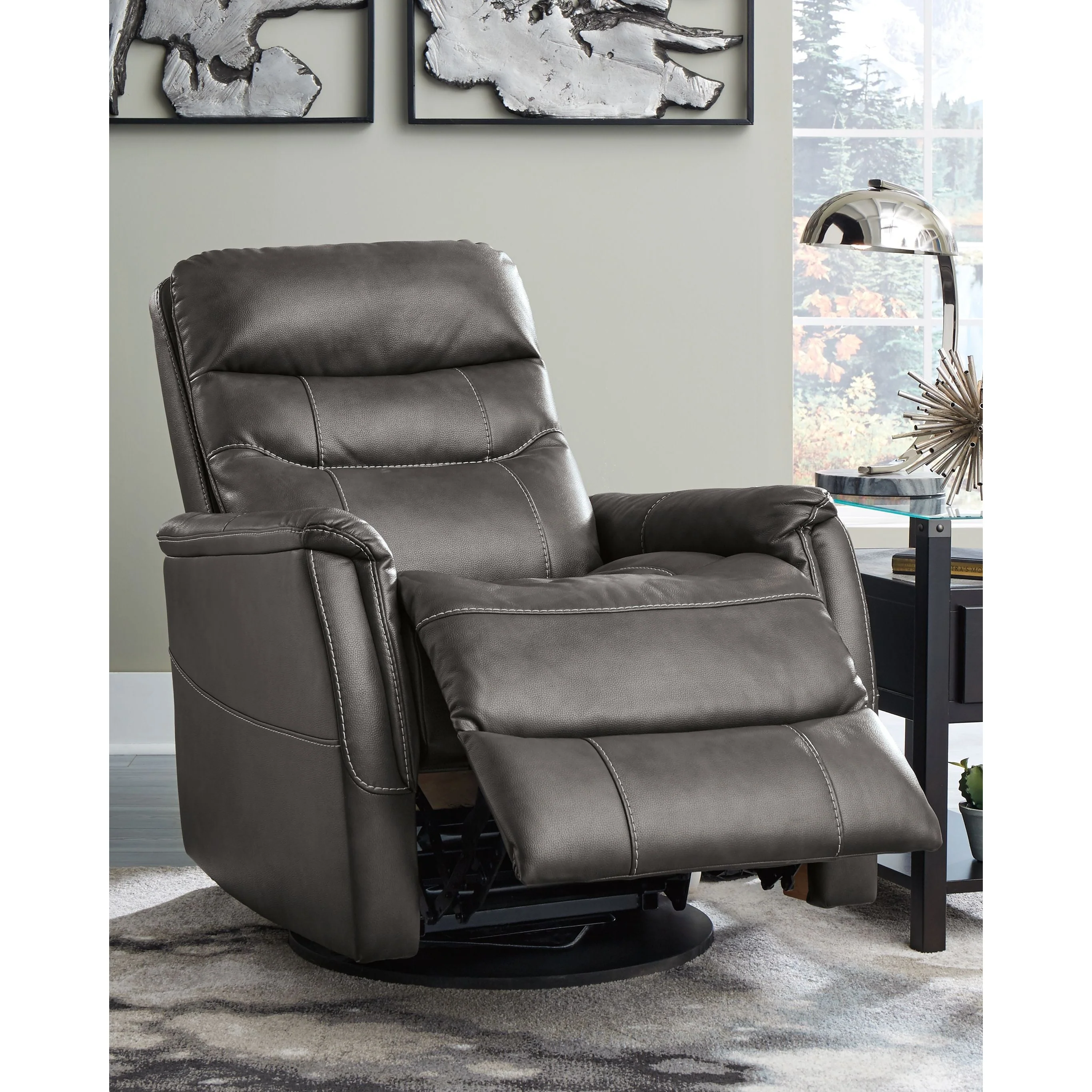 Riptyme - Quarry - Swivel Glider Recliner - Image 4