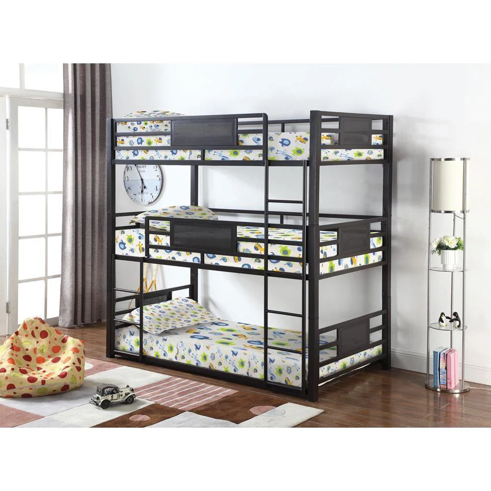 Rogen - Triple Bunk Bed - Full Over Full Over Full Triple Bunk Bed