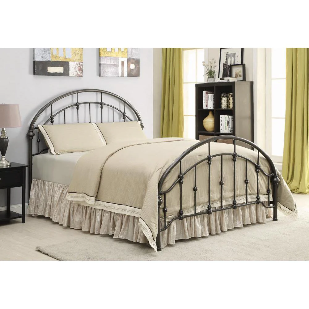 Coaster Rowan Metal Bed in Eastern King