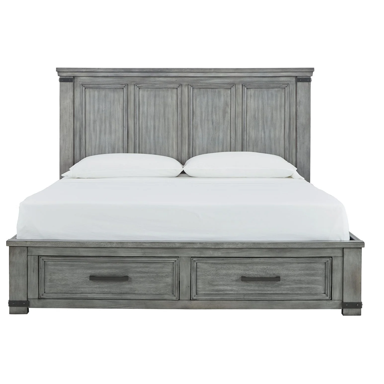 Russelyn - Gray - King Storage Bed - Image 14