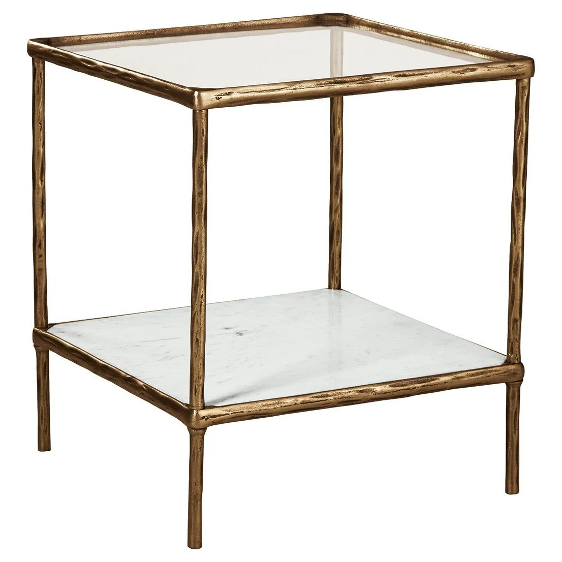 Ryandale - Antique Brass Finish - Accent Table - Image 9