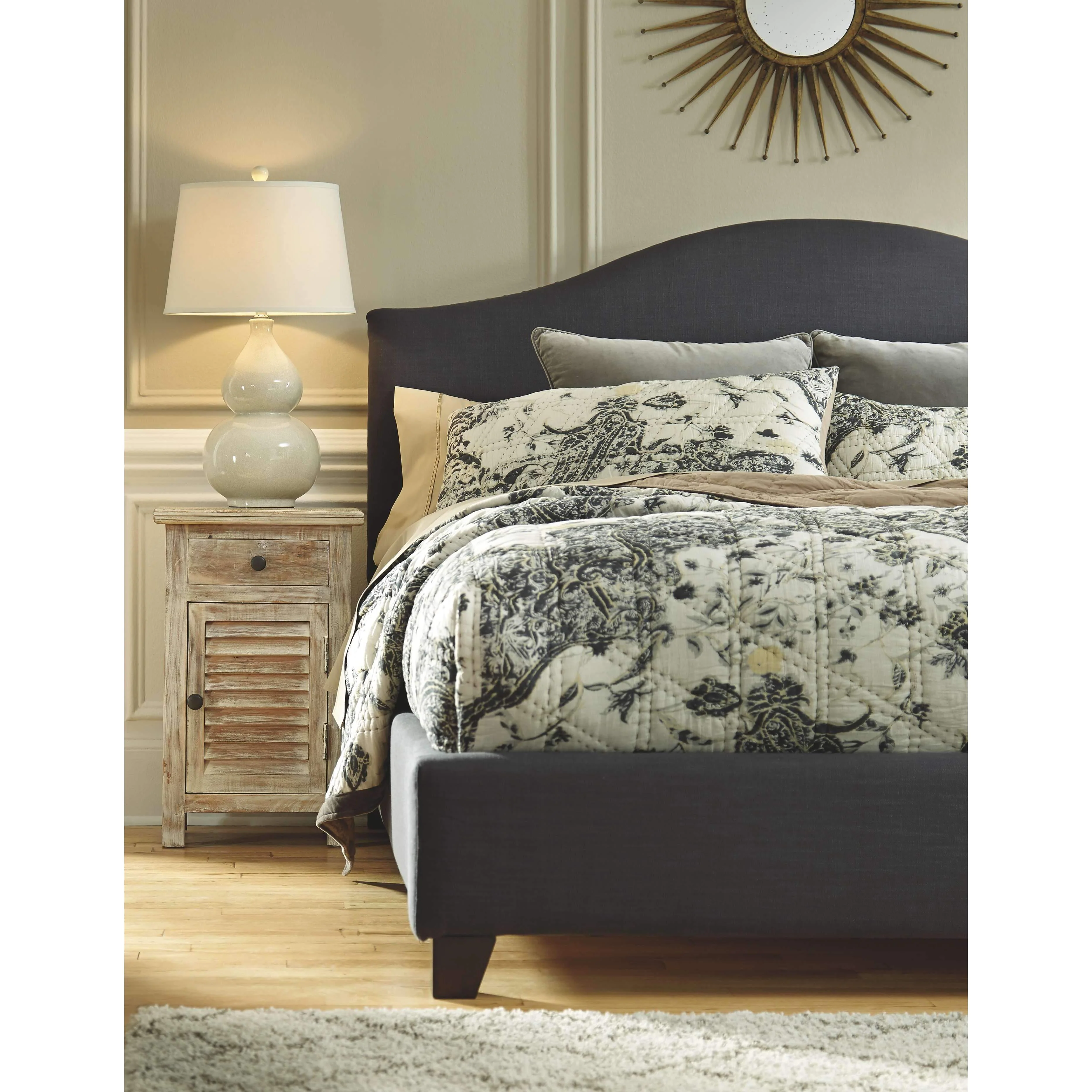 Saffi - Cream - Ceramic Table Lamp (1/cn) - Image 6