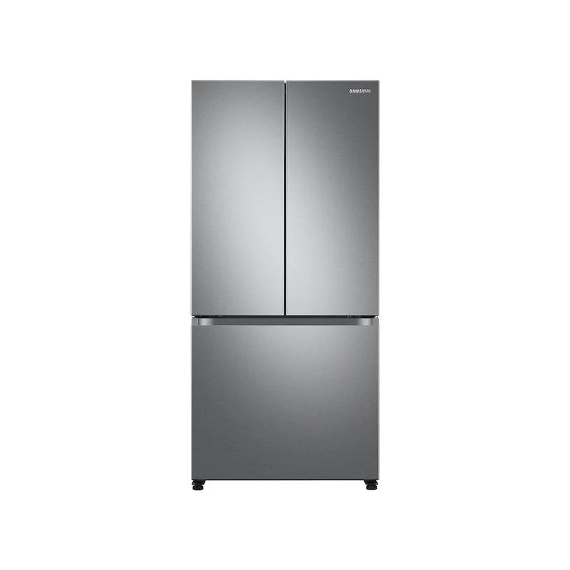 Samsung 18 cu. ft. Smart Counter Depth 3-Door French Door Refrigerator in Stainless Steel