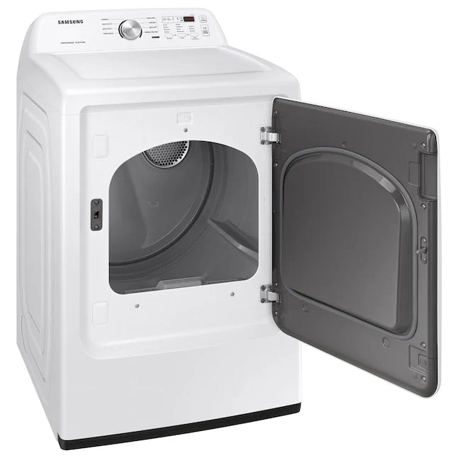 Samsung 7.2cf Electric Dryer with Sensor Dry in White - Image 2