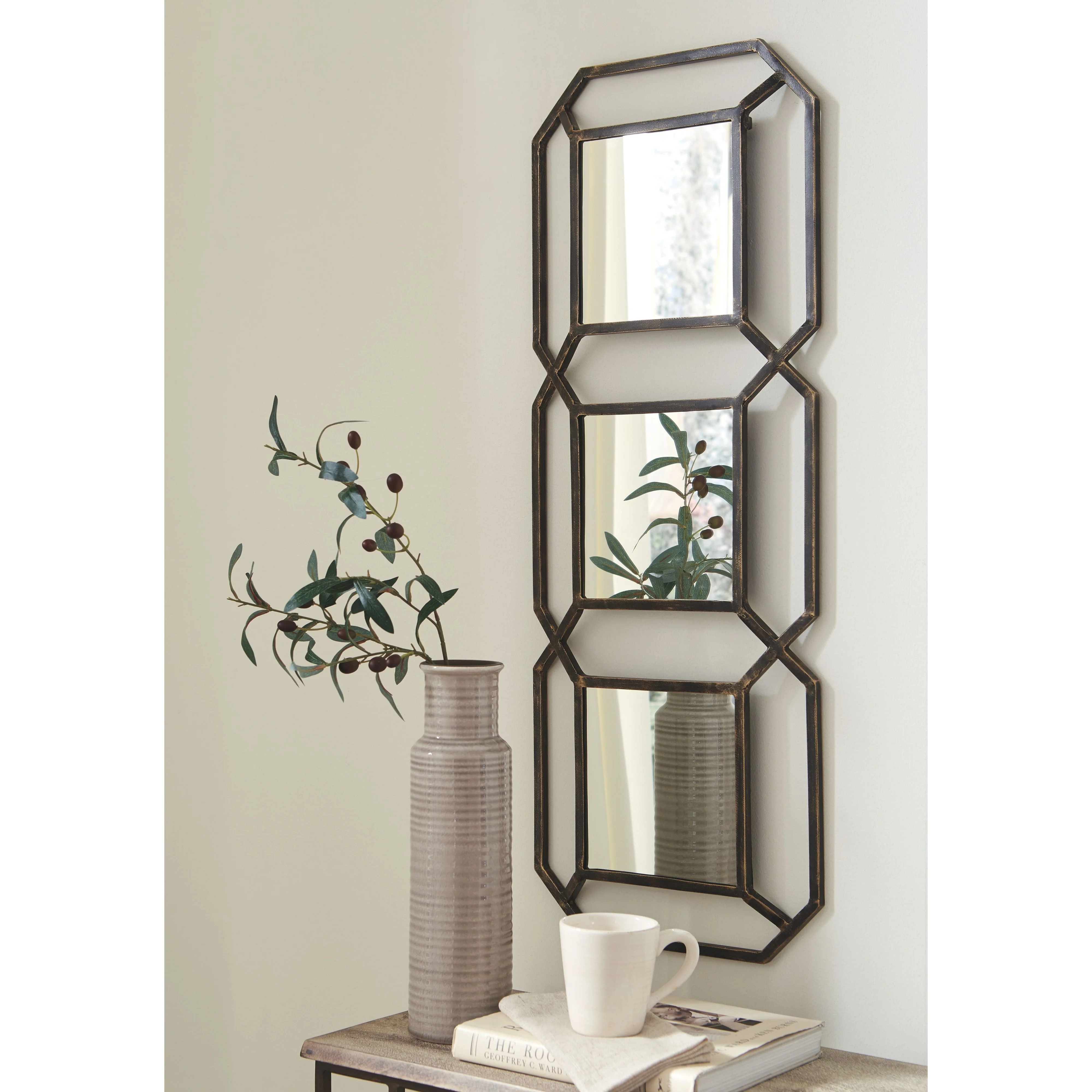 Savane - Antique Gold Finish - Accent Mirror - Image 4
